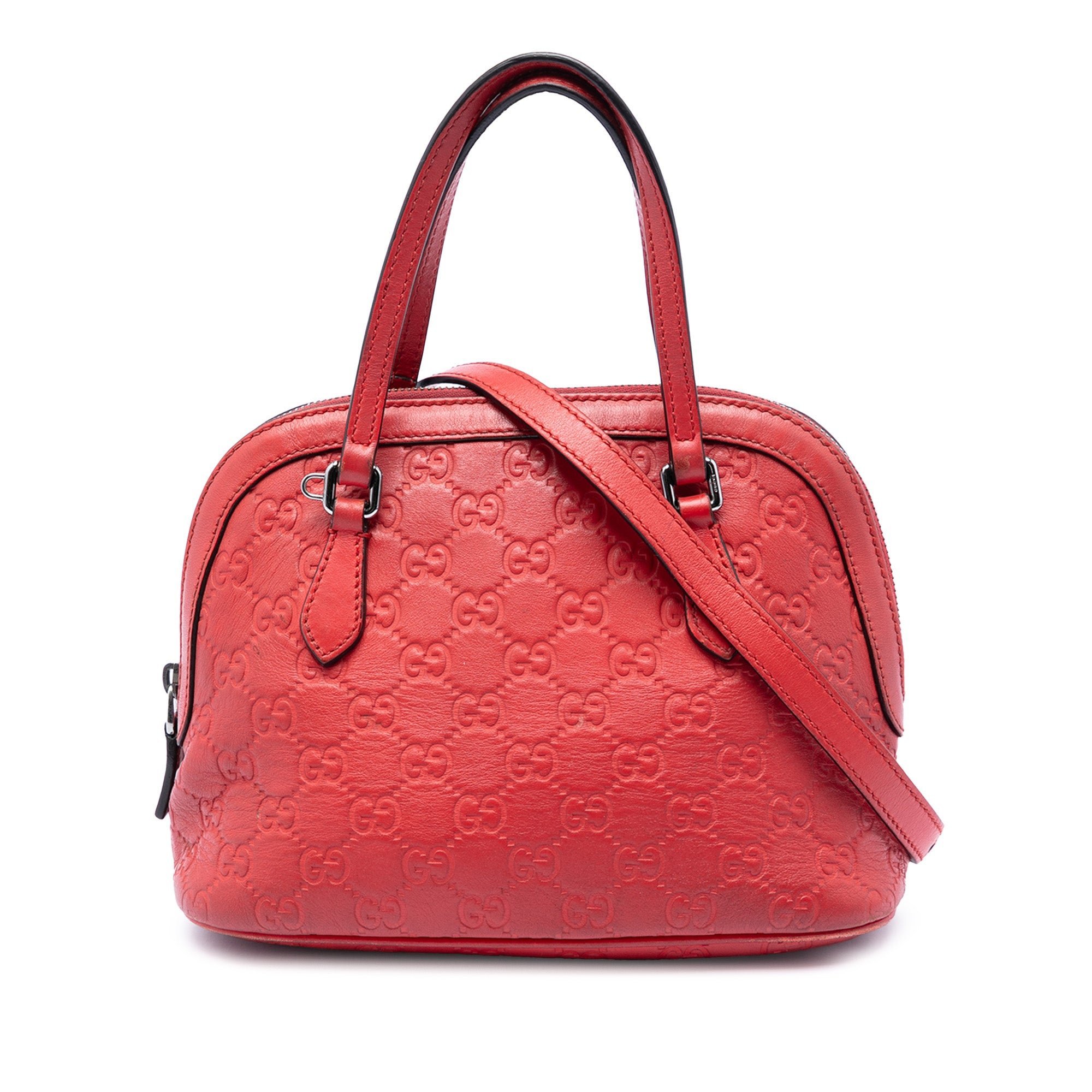 Leather satchel