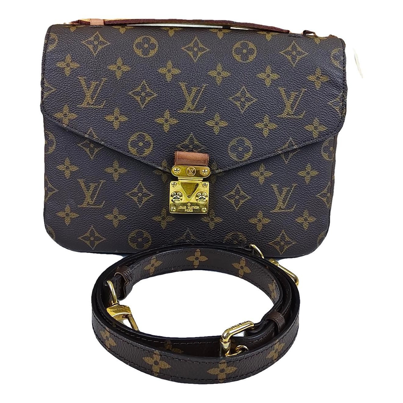 Metis leather handbag
