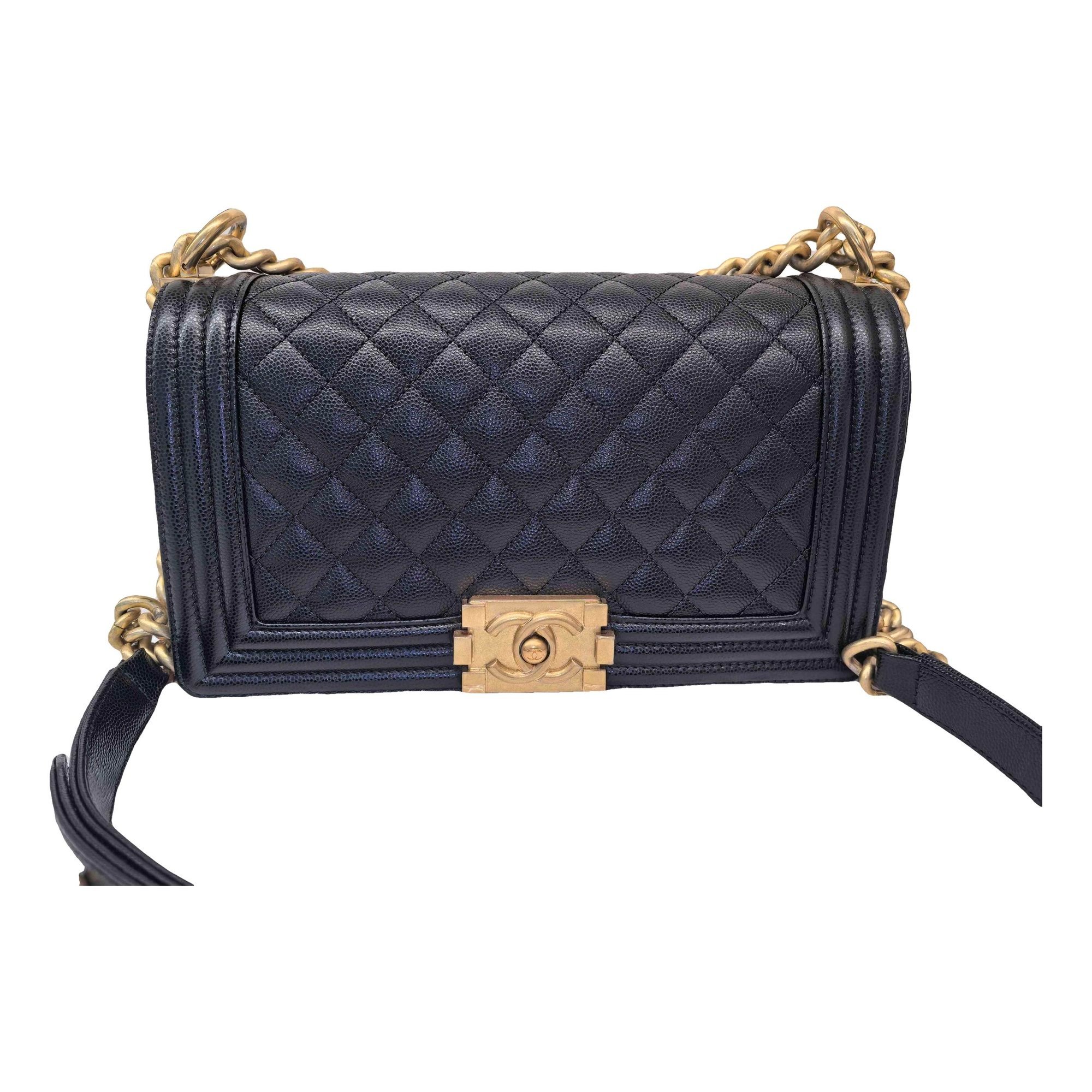 Boy leather crossbody bag