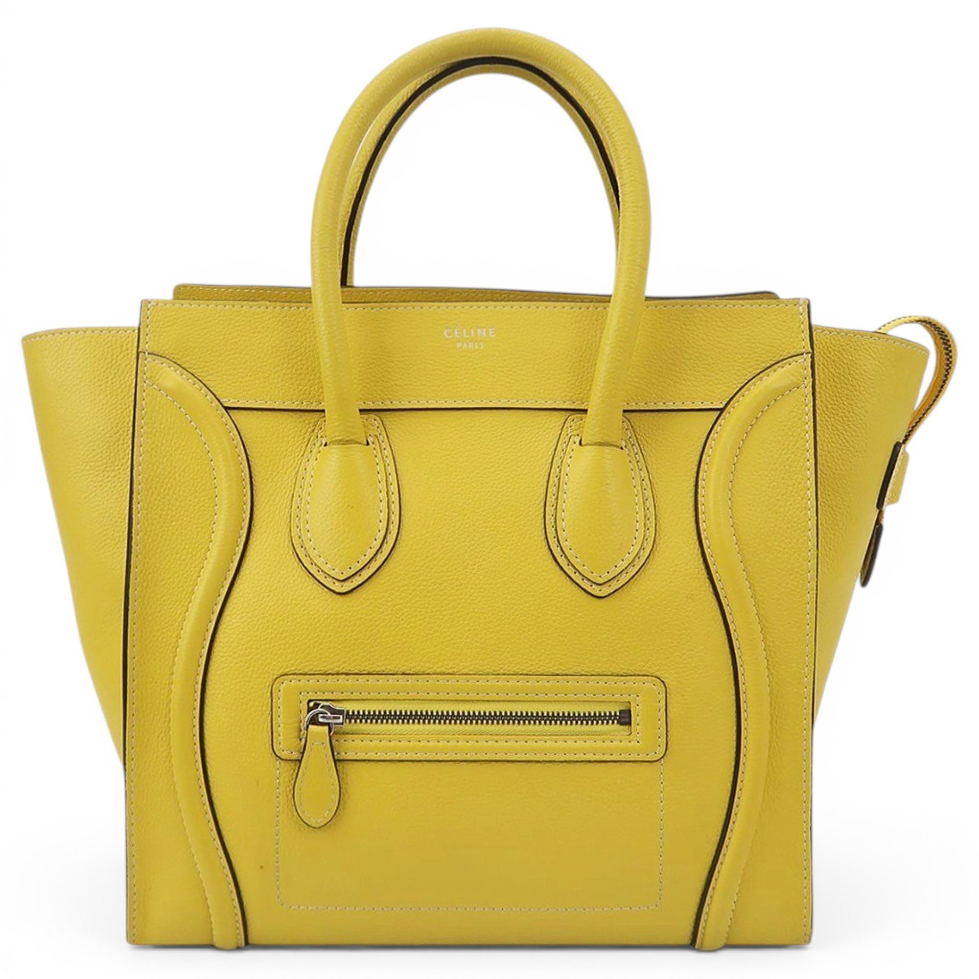 Luggage leather handbag