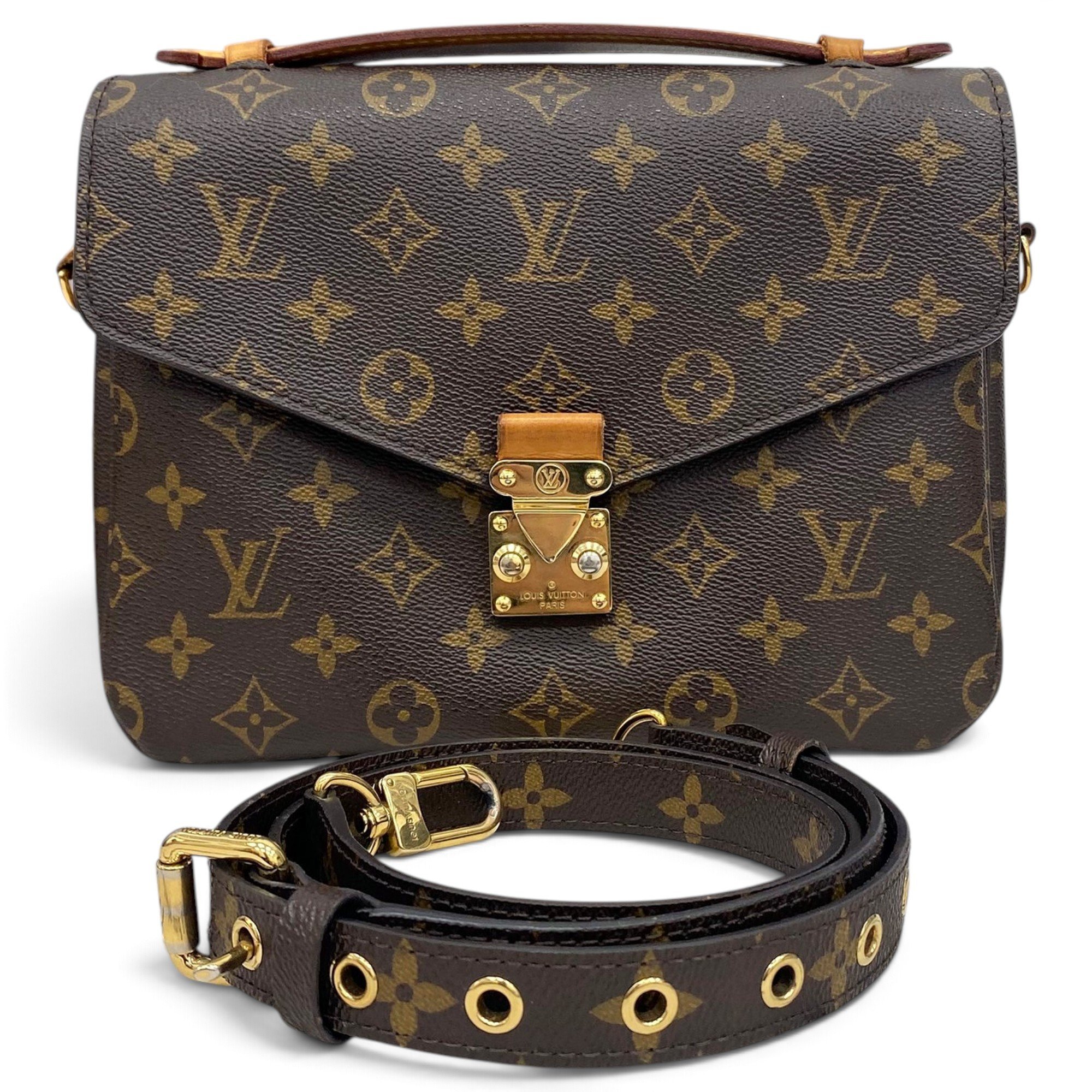 Metis leather handbag