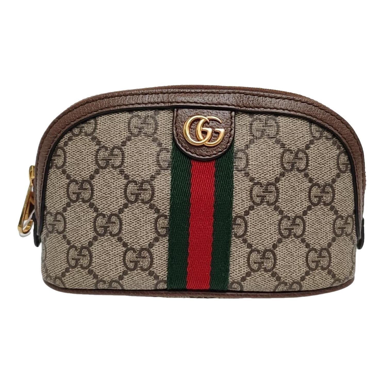 Ophidia cloth clutch bag