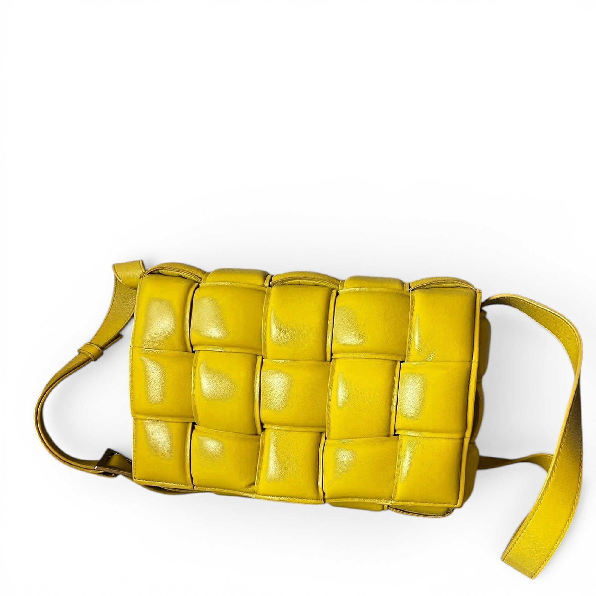 Cassette Padded leather handbag