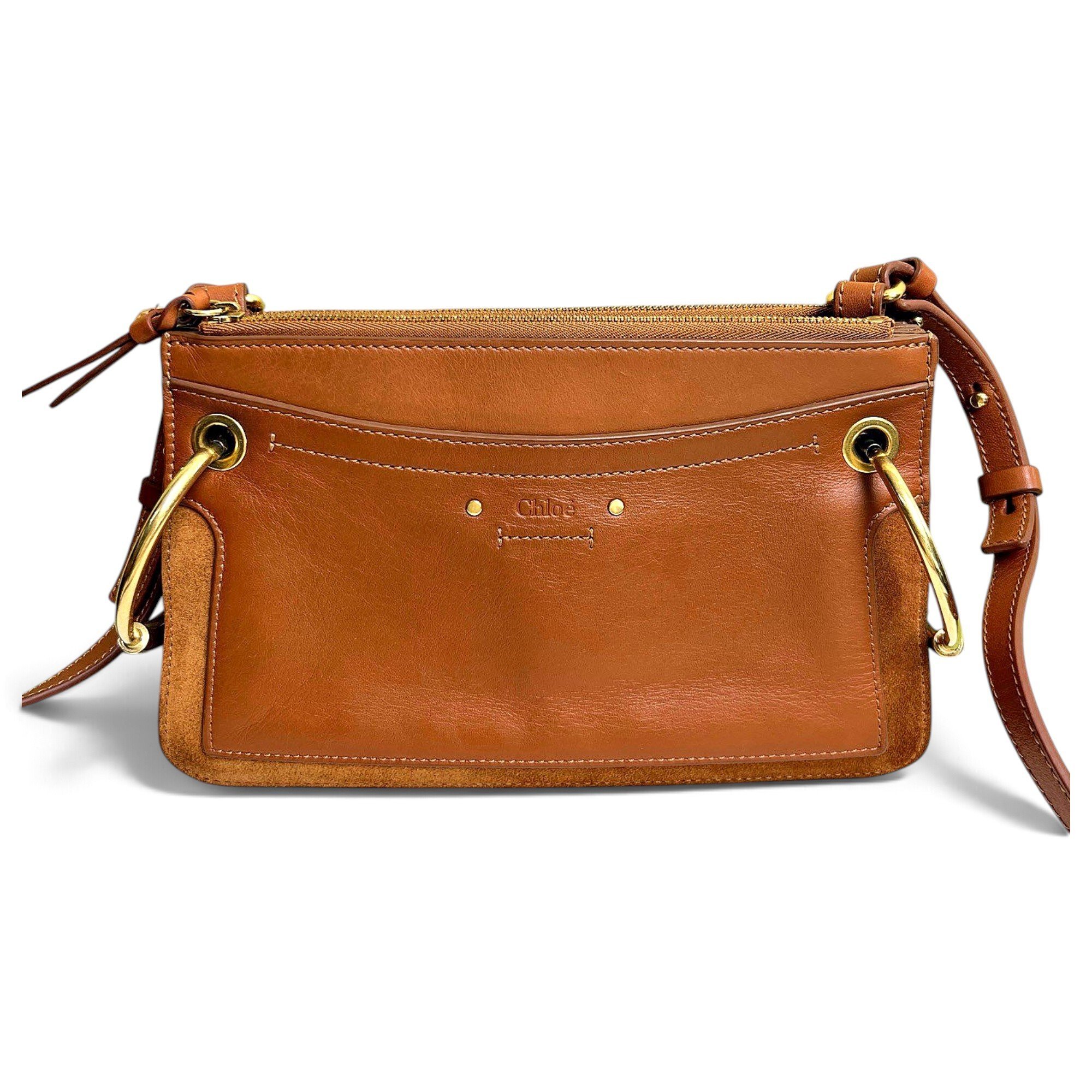 Roy leather crossbody bag