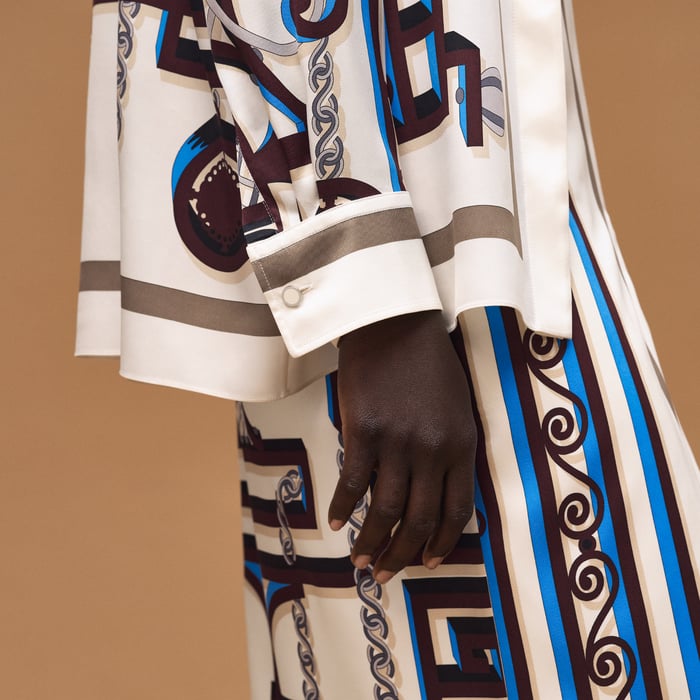 Blanc Céramique "l'Enseigne Du Sellier" Shirt