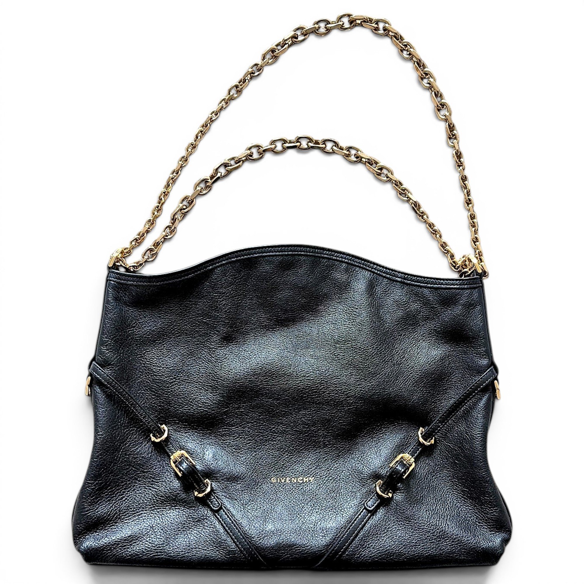 Voyou leather handbag
