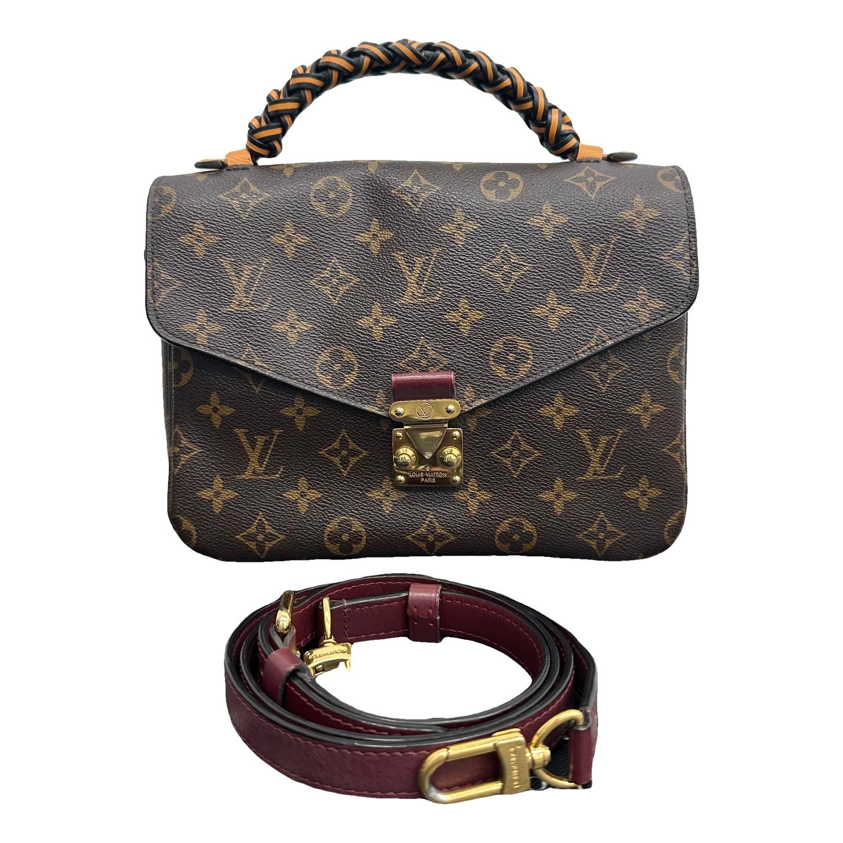 Metis leather handbag
