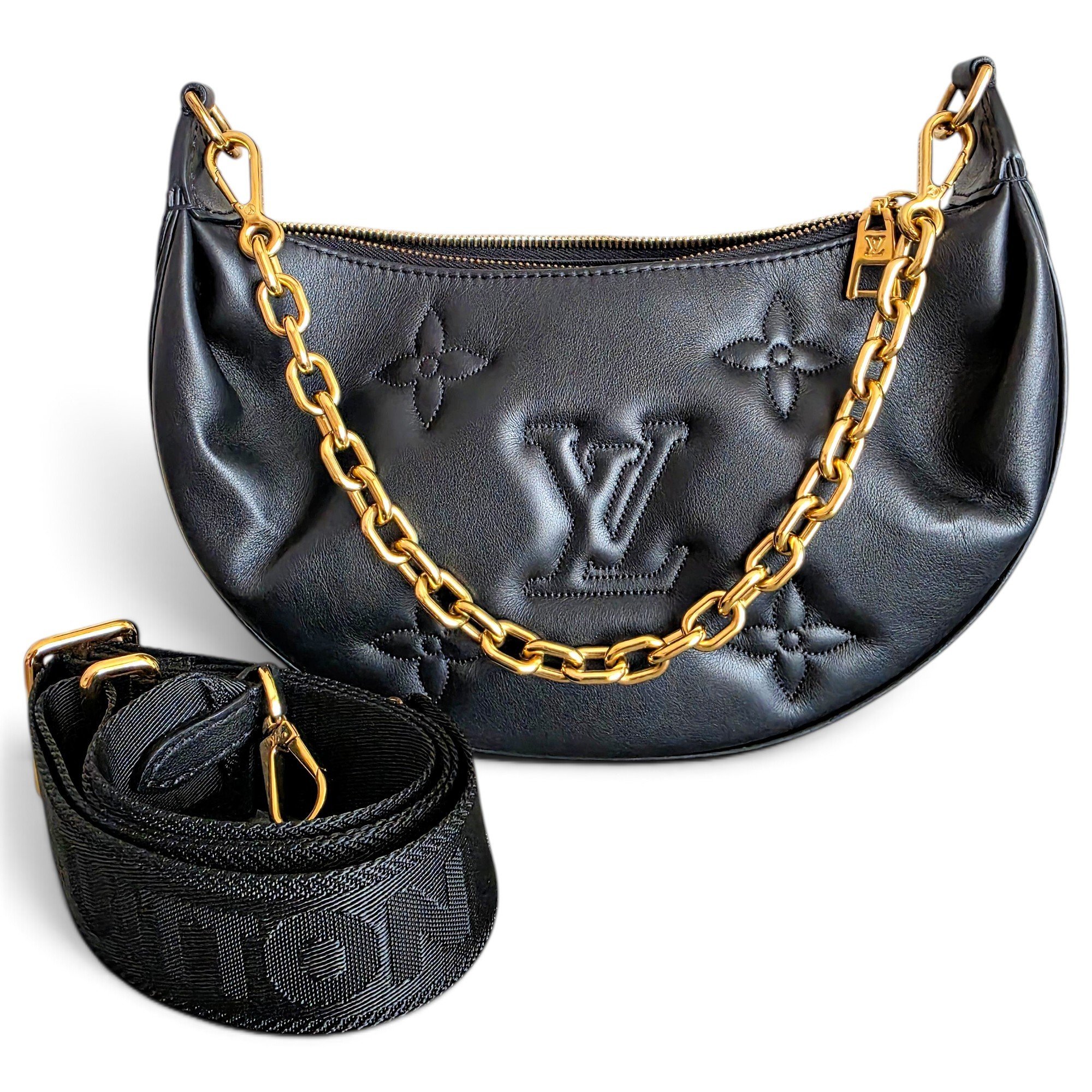Over The Moon leather handbag