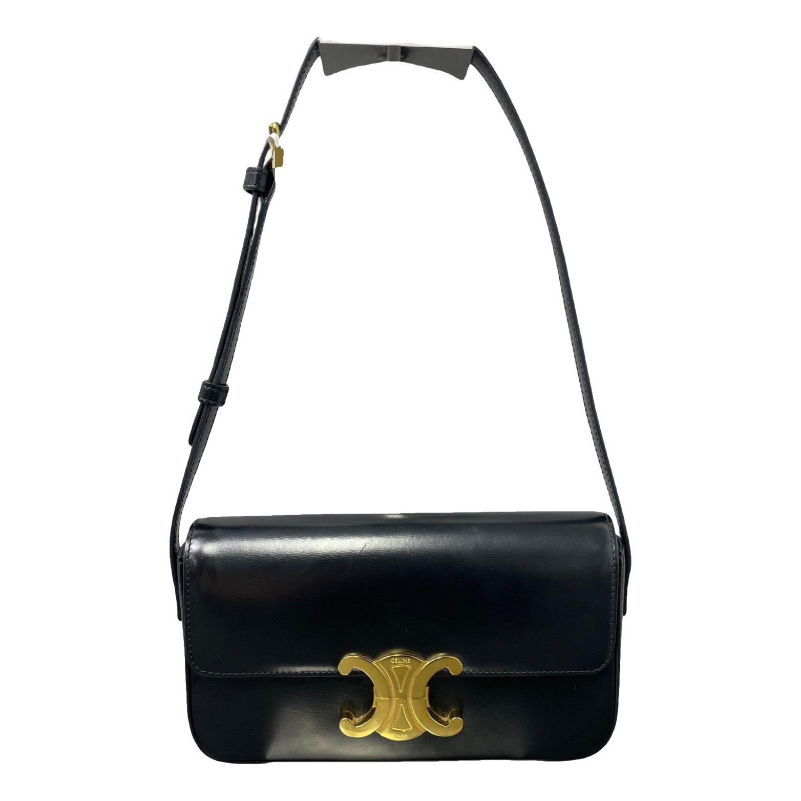 Triomphe Long leather handbag