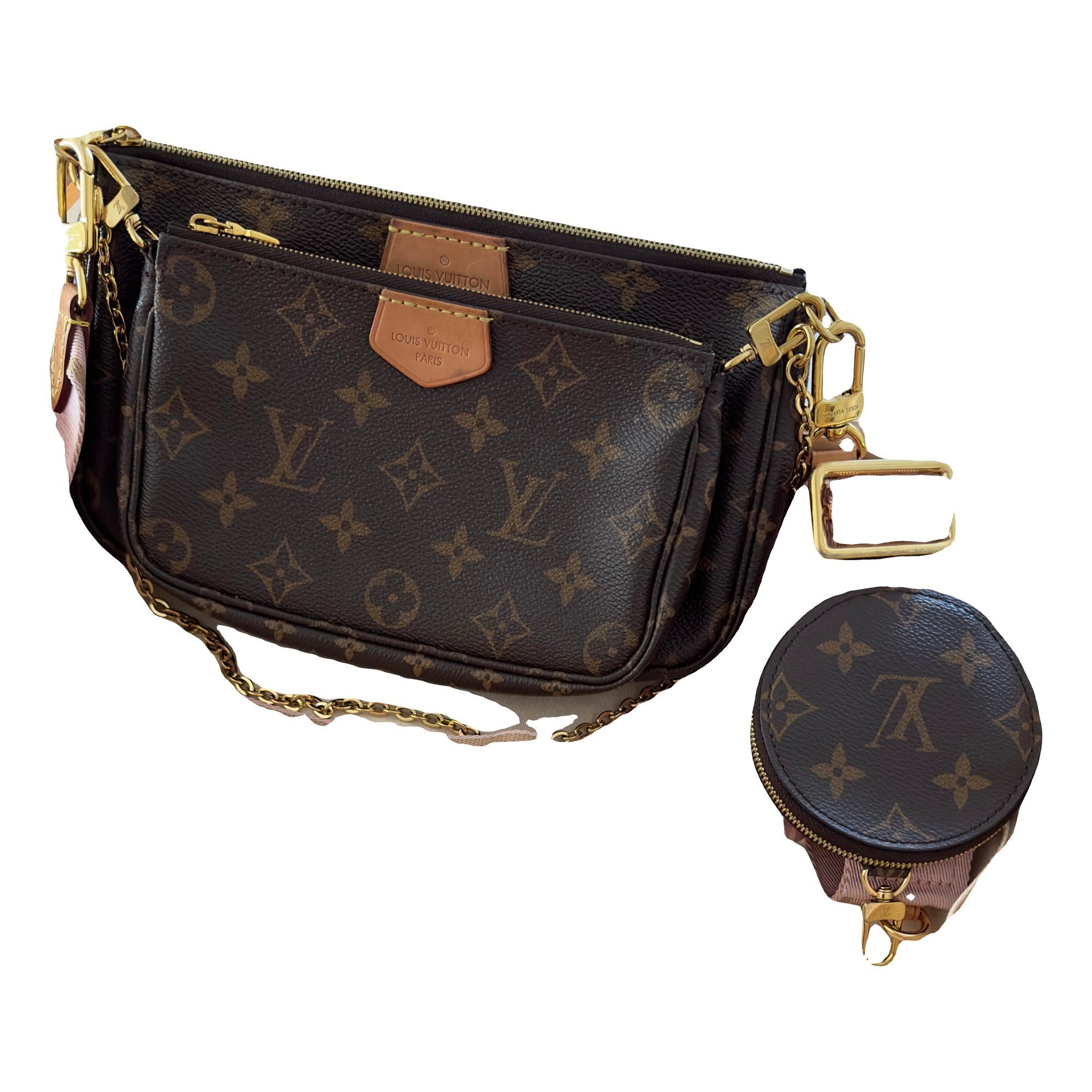 Multi Pochette Accessoires leather crossbody bag