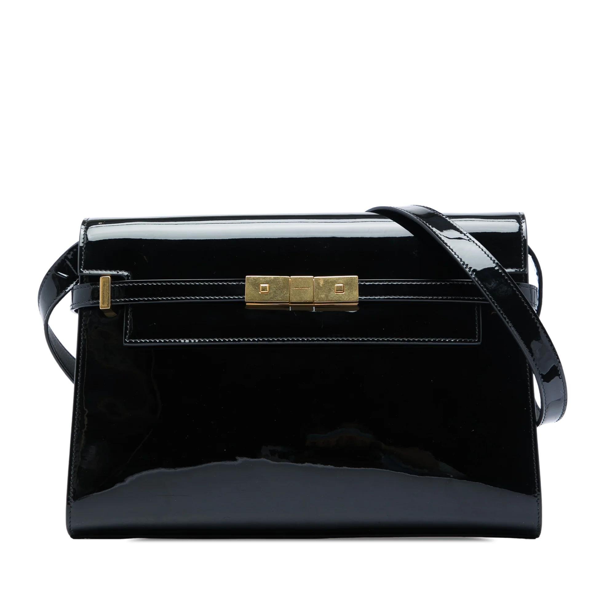 Manhattan patent leather handbag