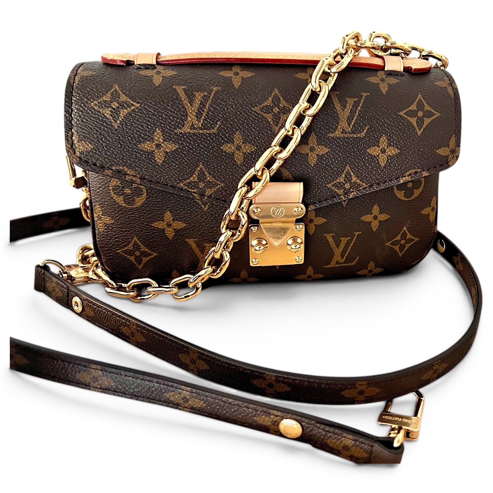 Metis leather crossbody bag