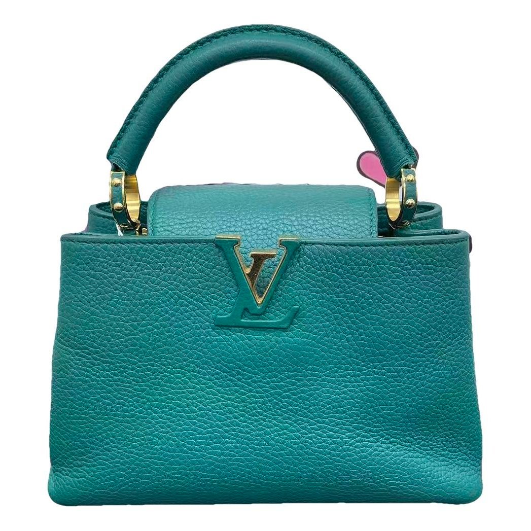 Capucines leather handbag