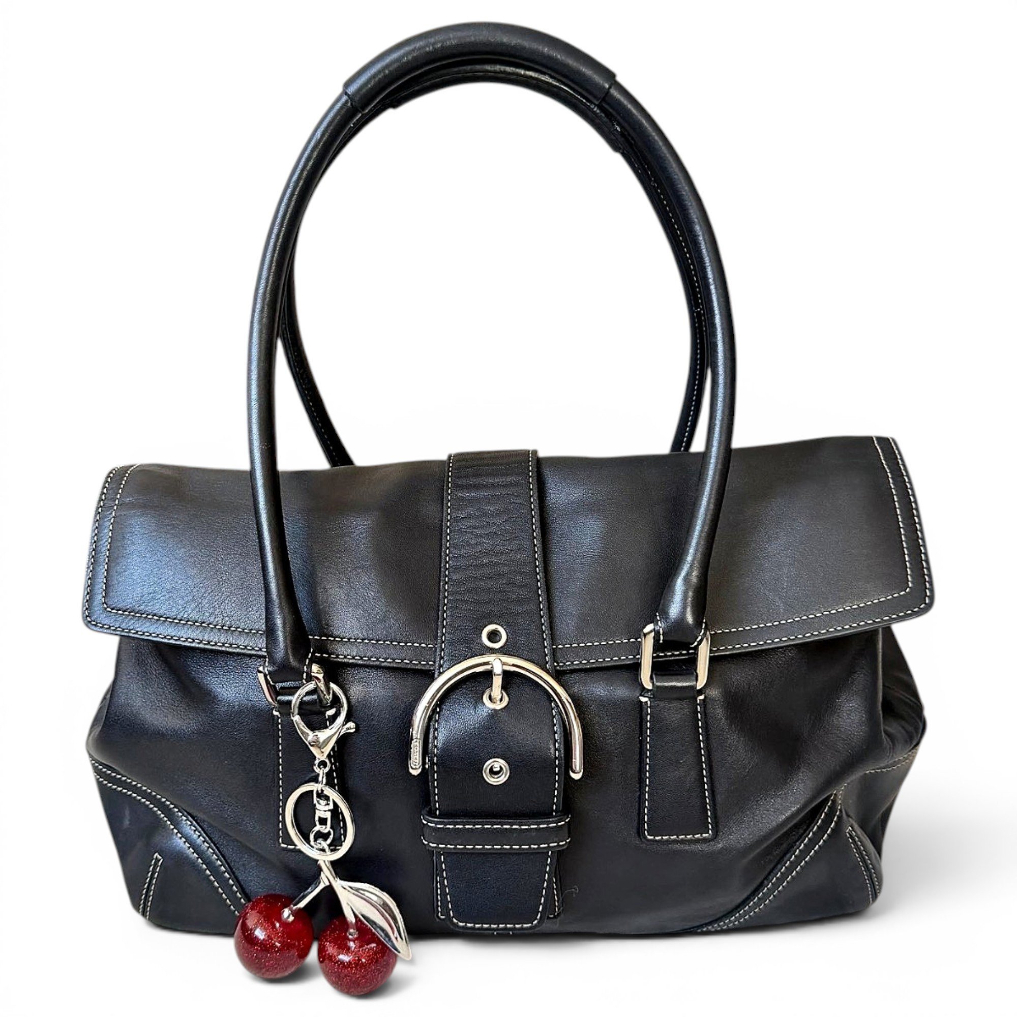 Leather satchel