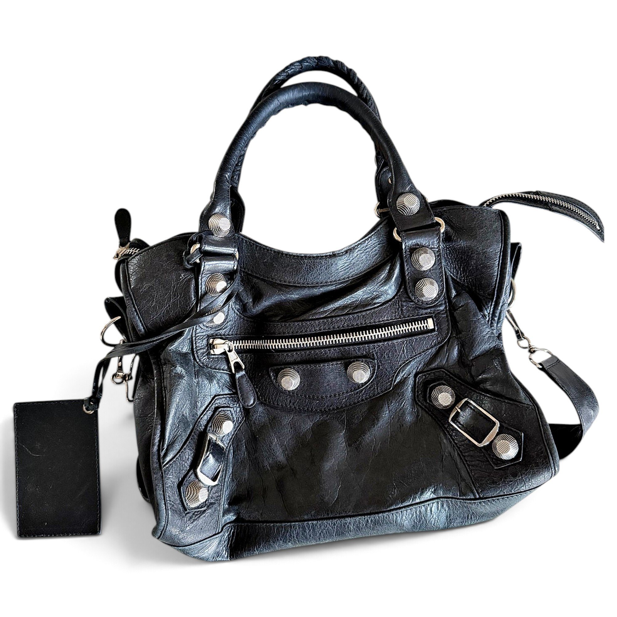 Neo Cagole City leather handbag