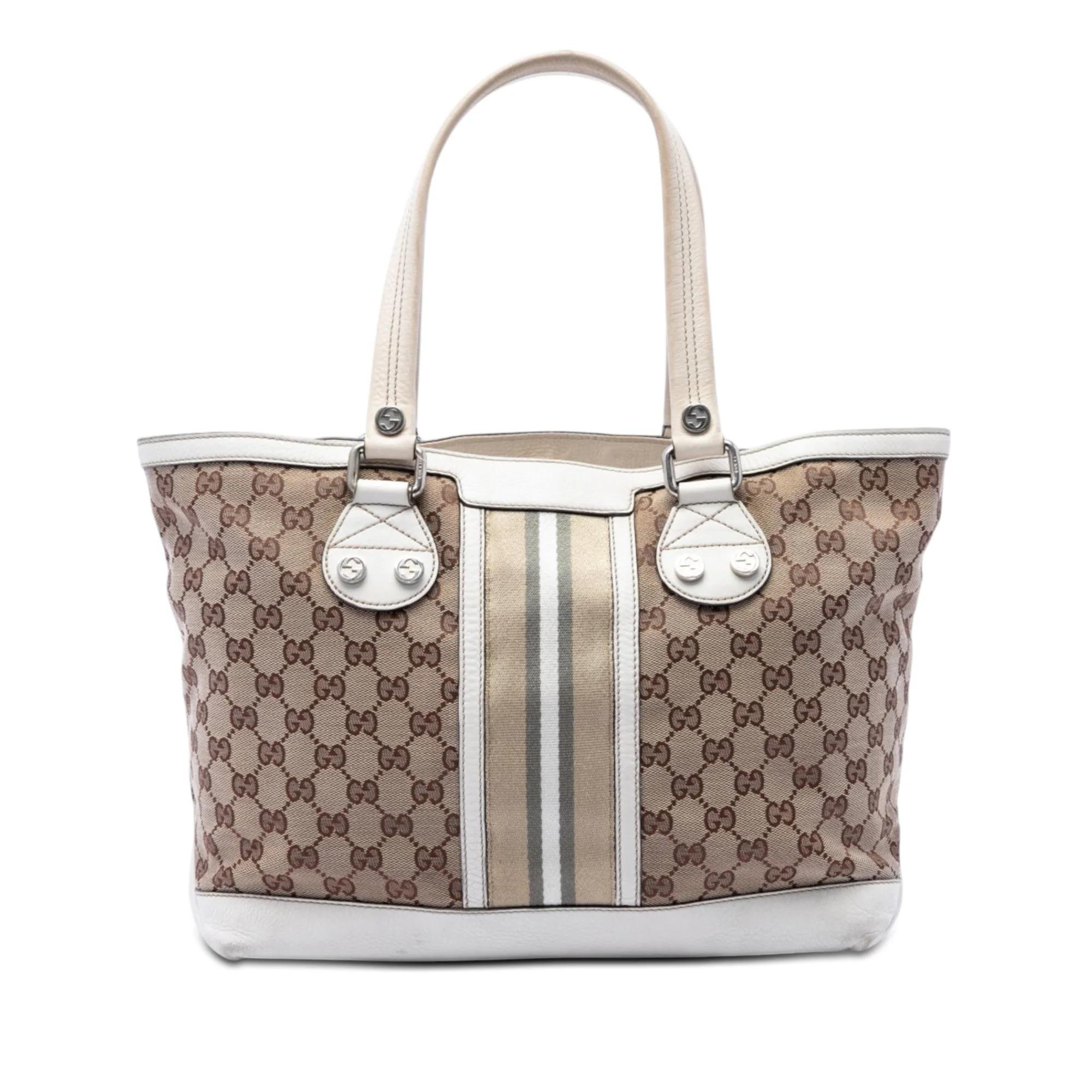 Gucci B leather handbag