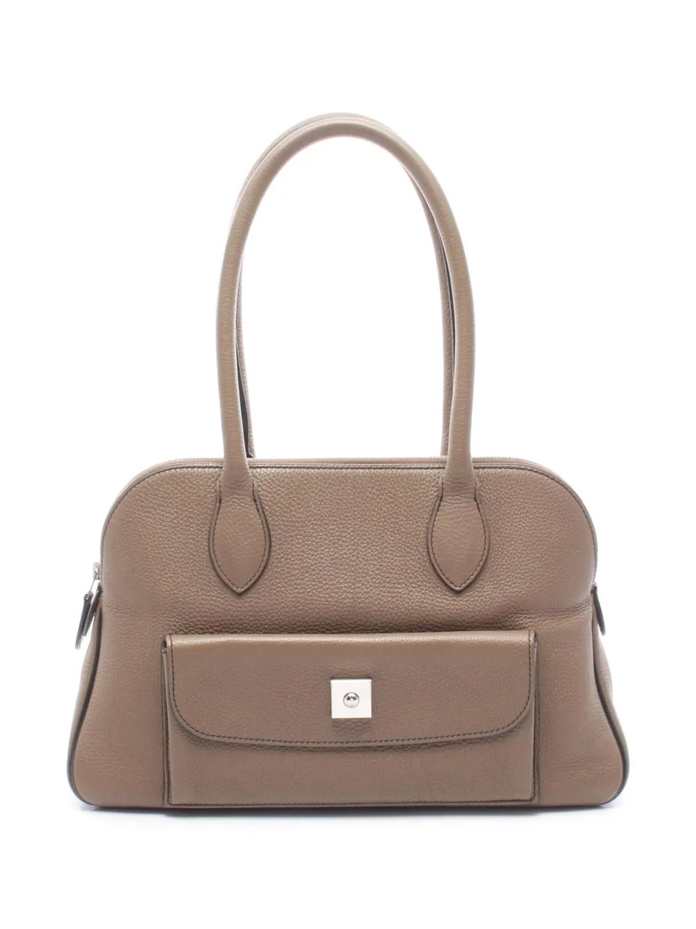 2010 Hermes Caravas 35 Leather shoulder bag