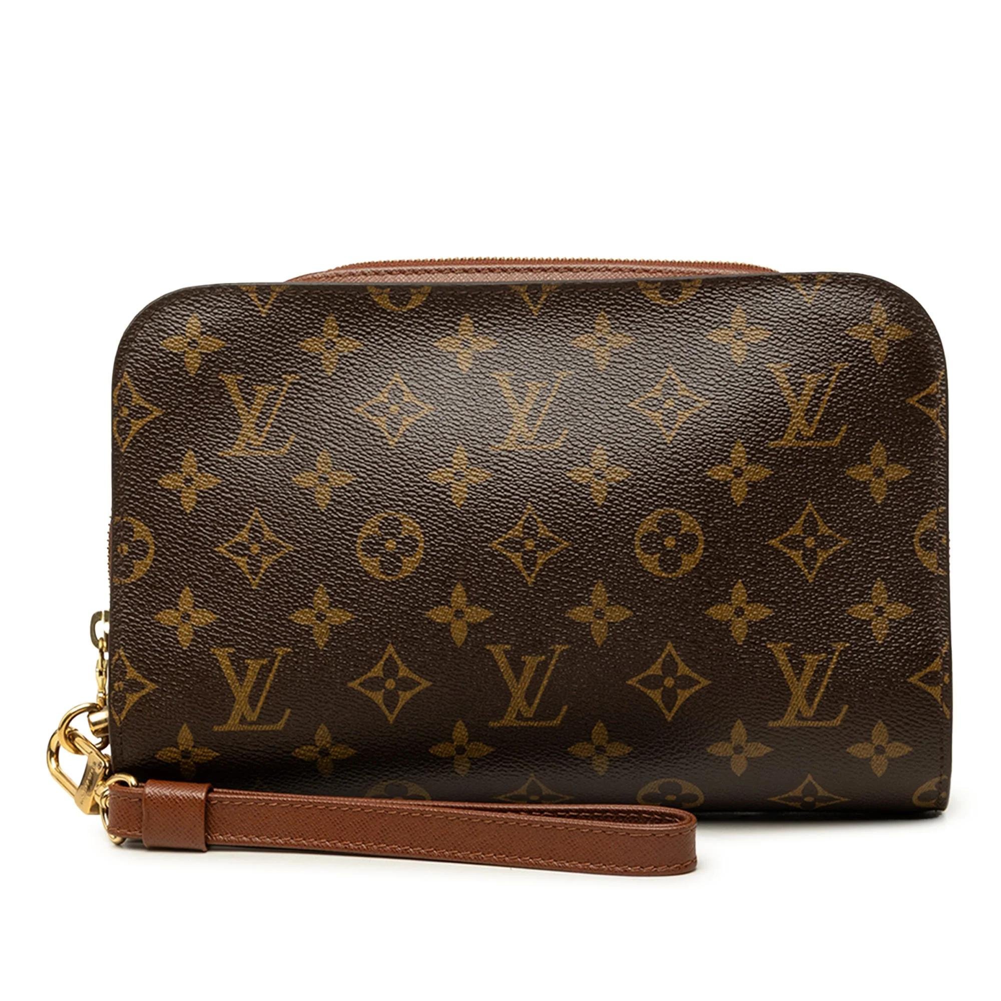 Orsay leather clutch bag