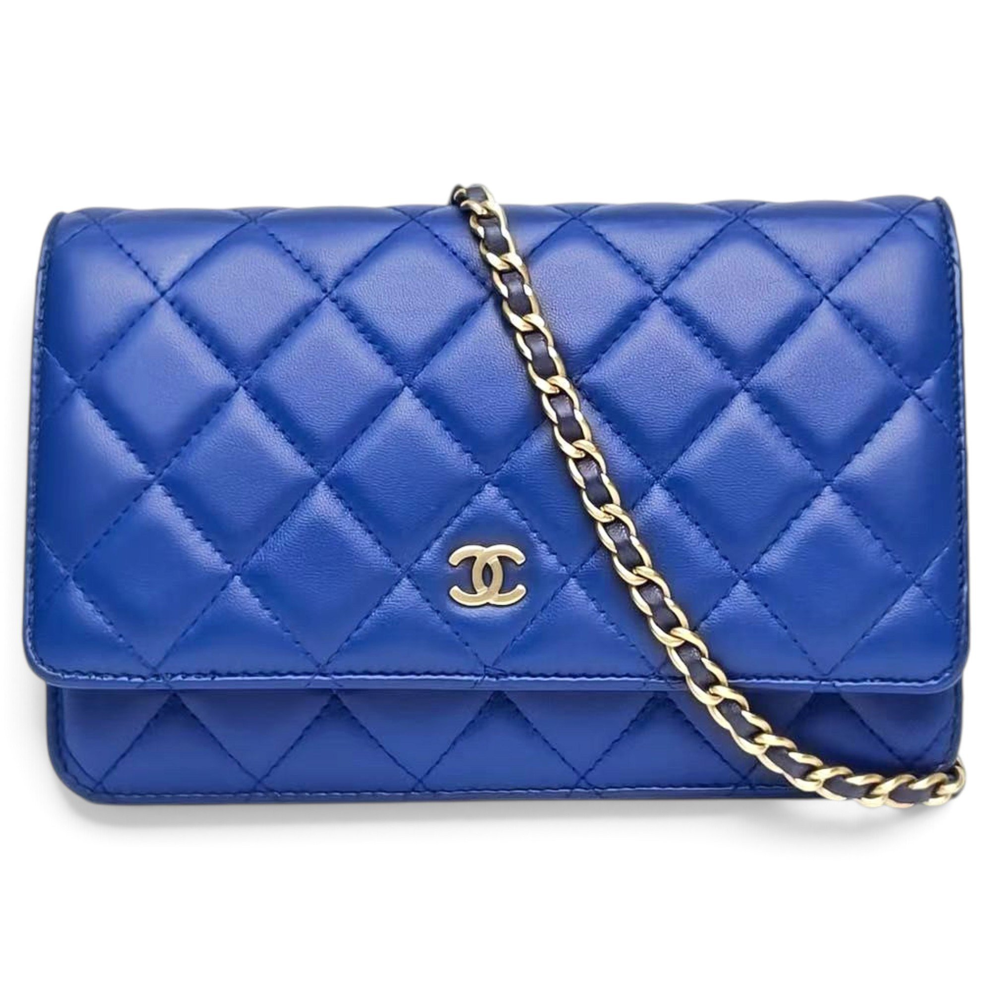 Wallet On Chain Timeless/Classique leather crossbody bag