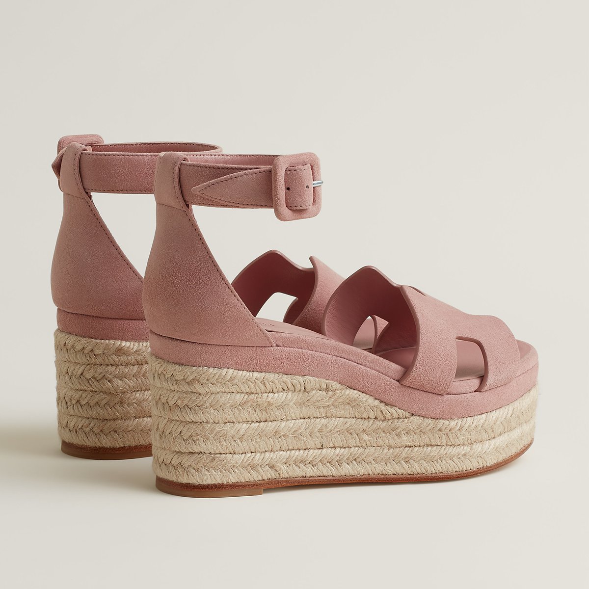 Rose Aquarelle Elda Espadrille