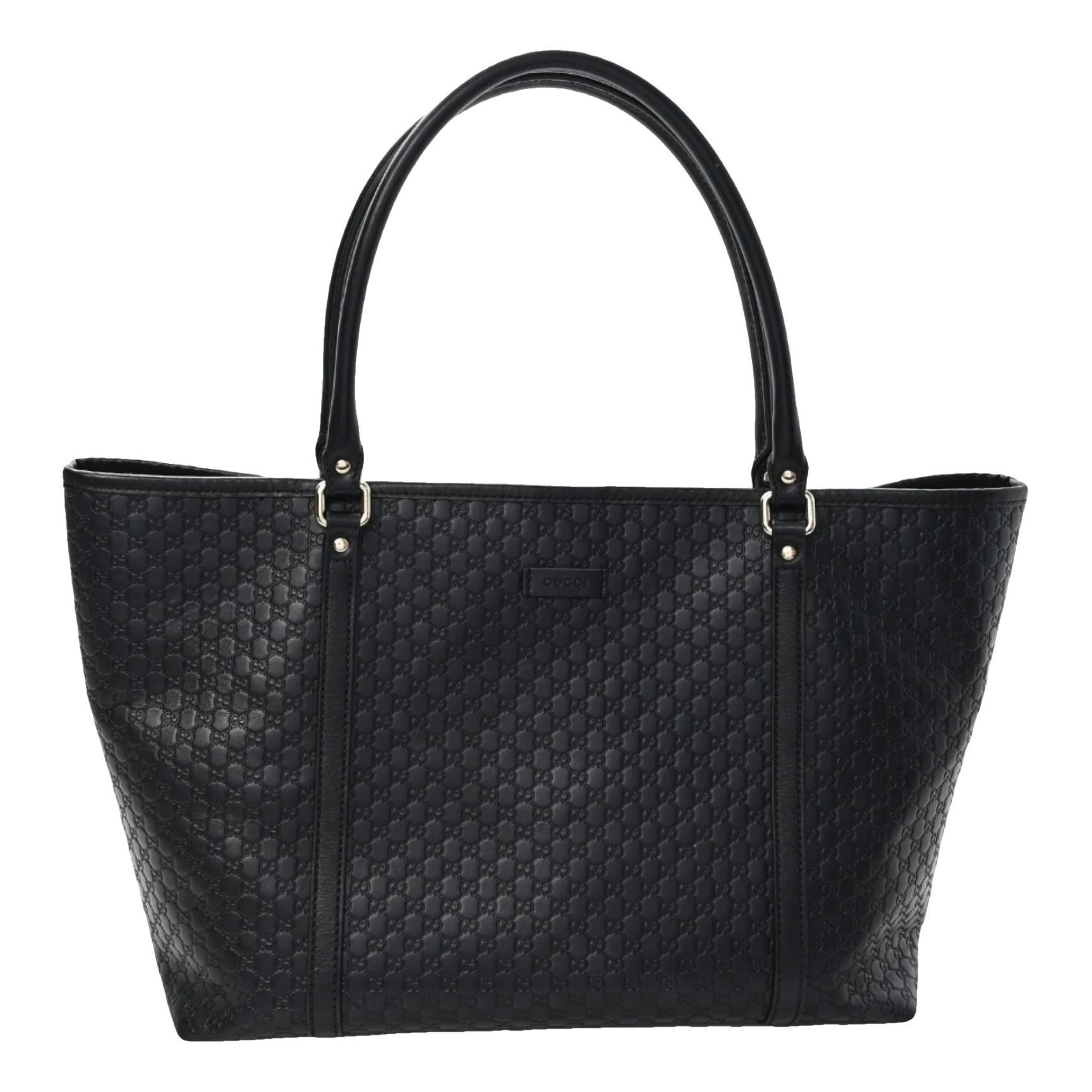 Leather tote
