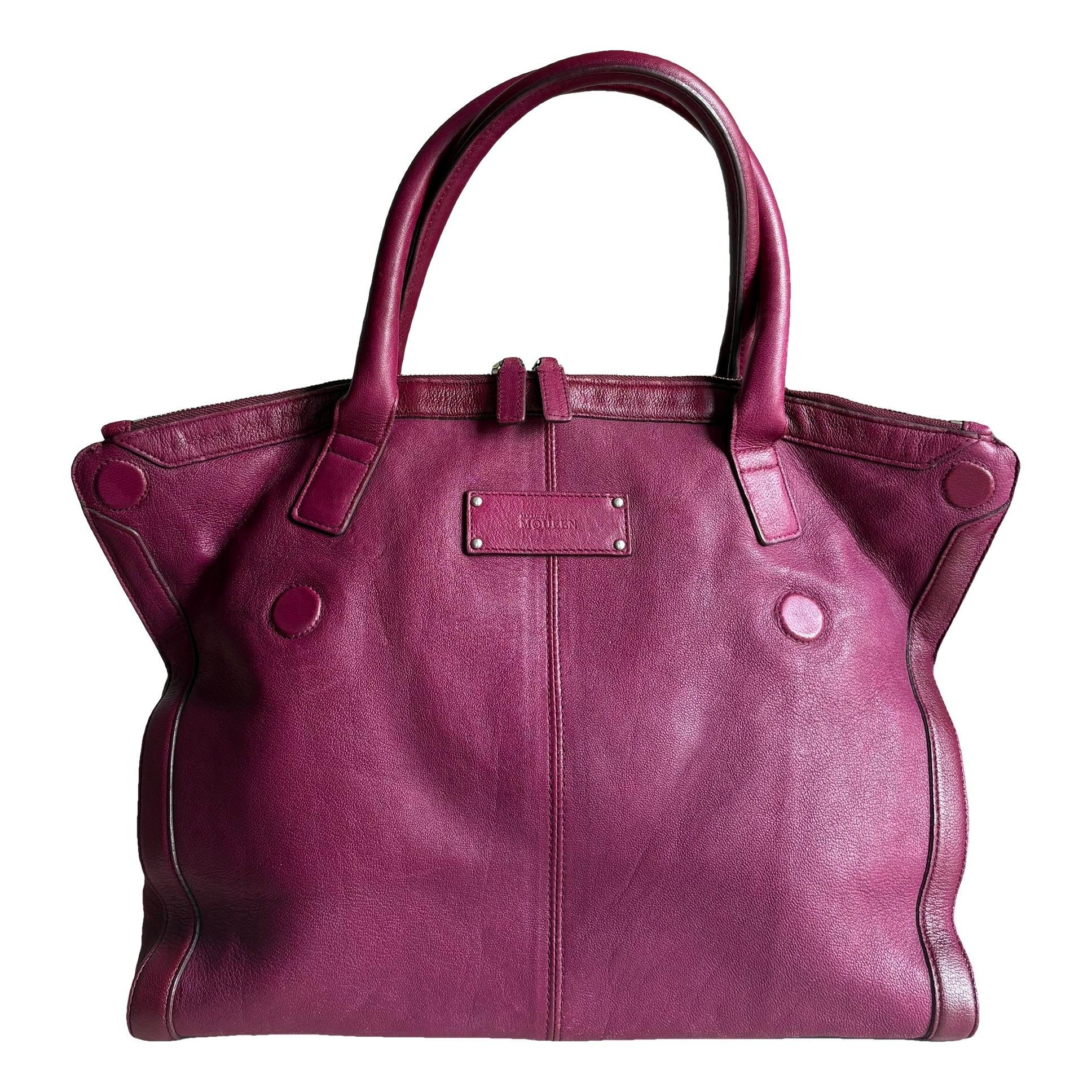 Alexander McQueen Skull leather bag