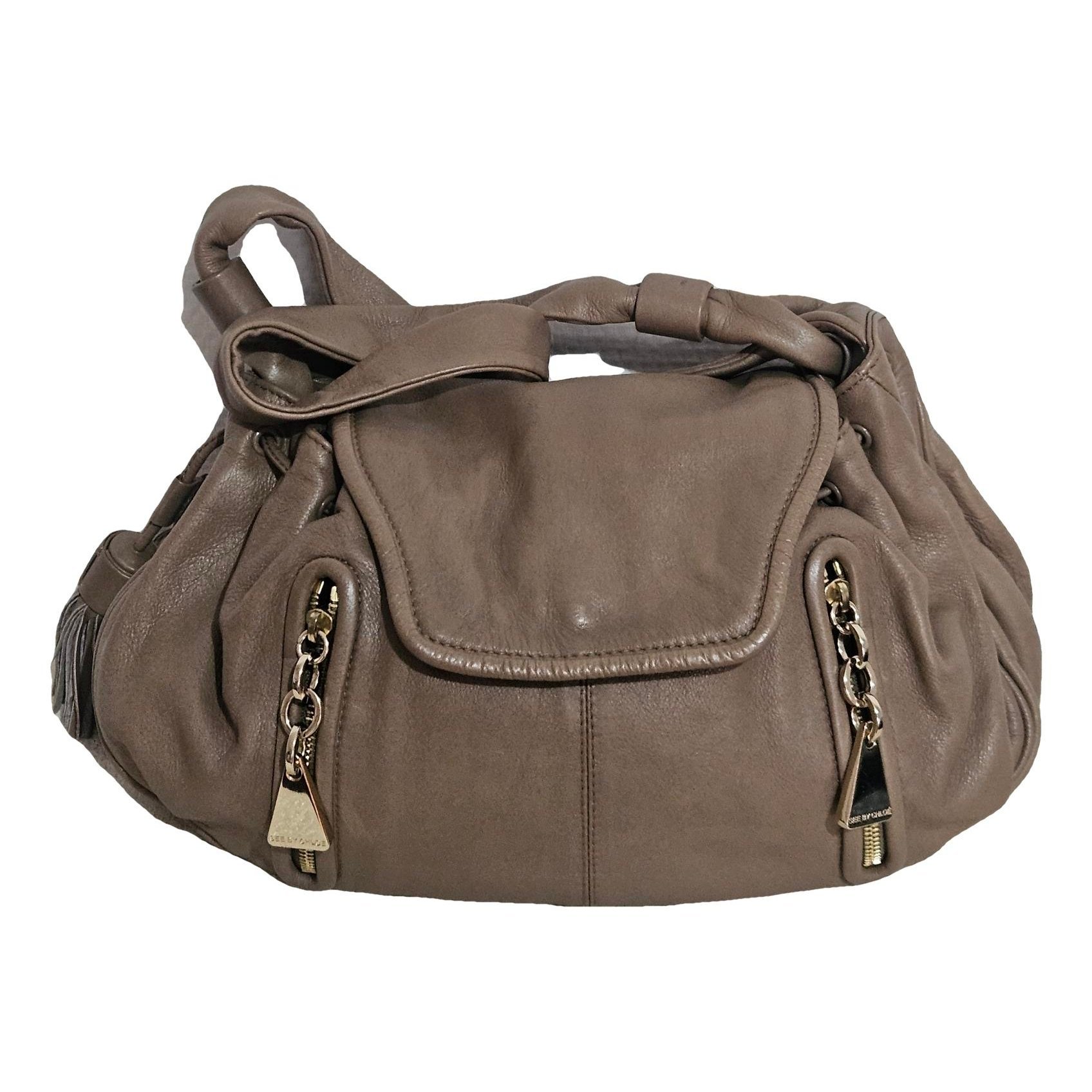 Leather handbag