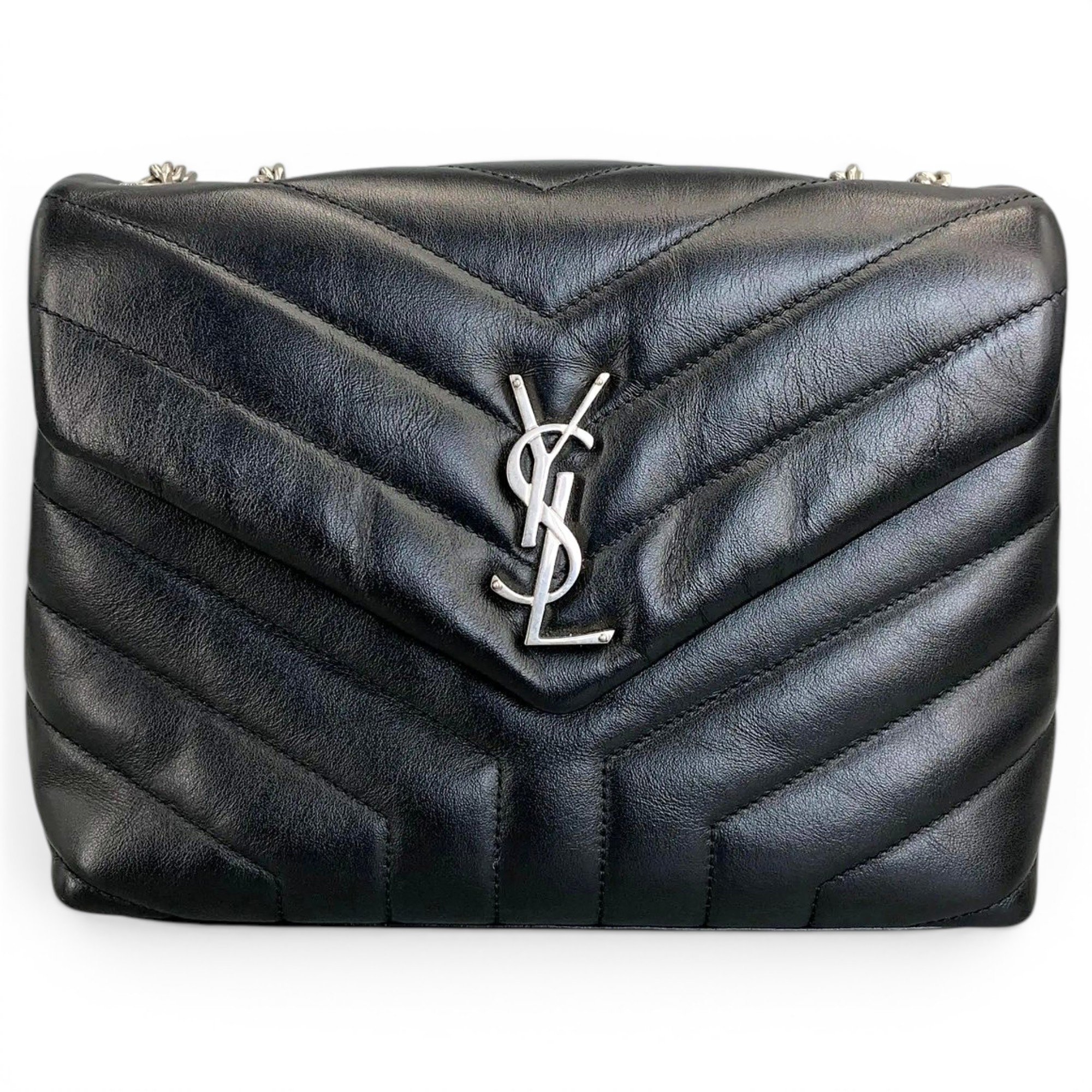 Loulou leather handbag
