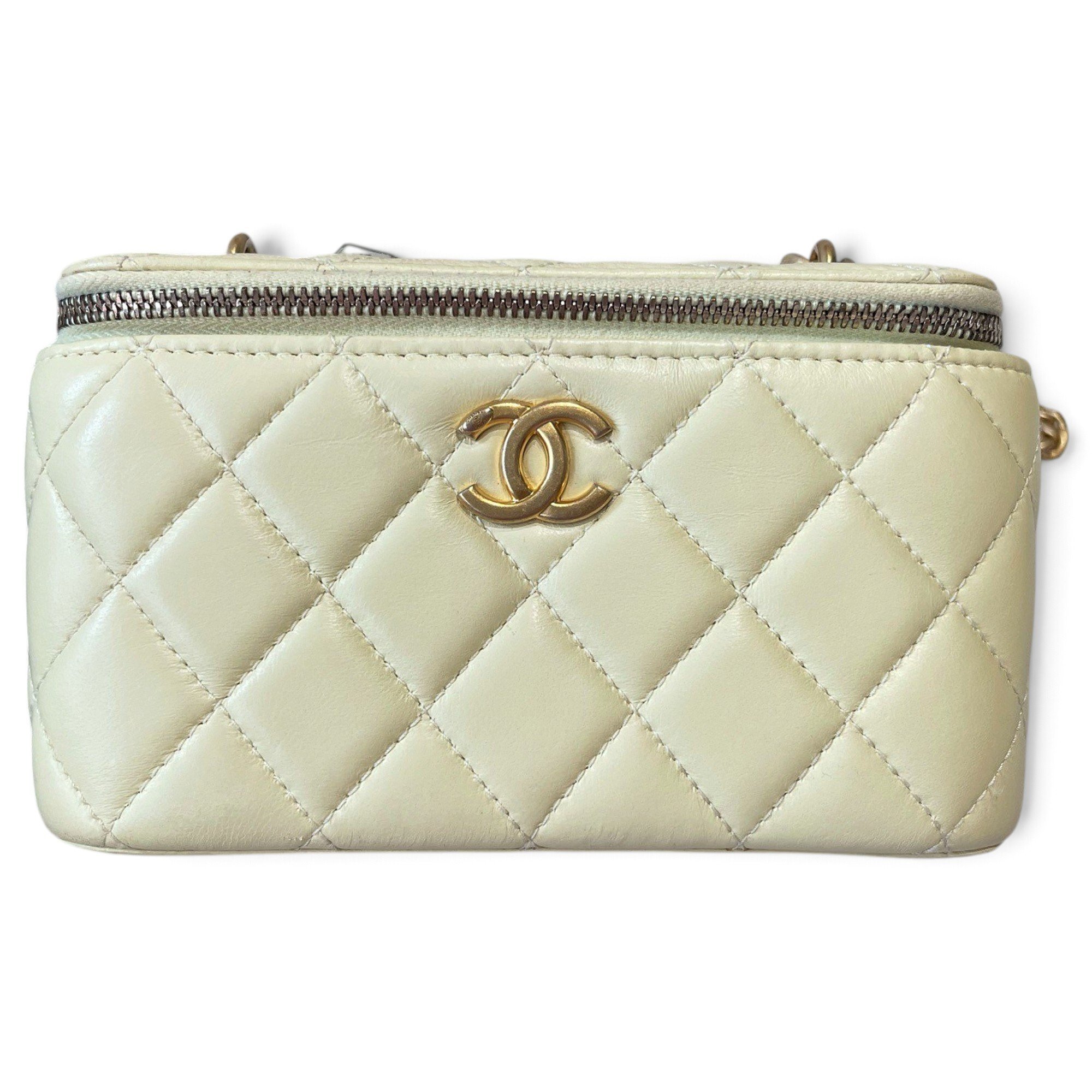 Trendy CC Vanity leather mini bag