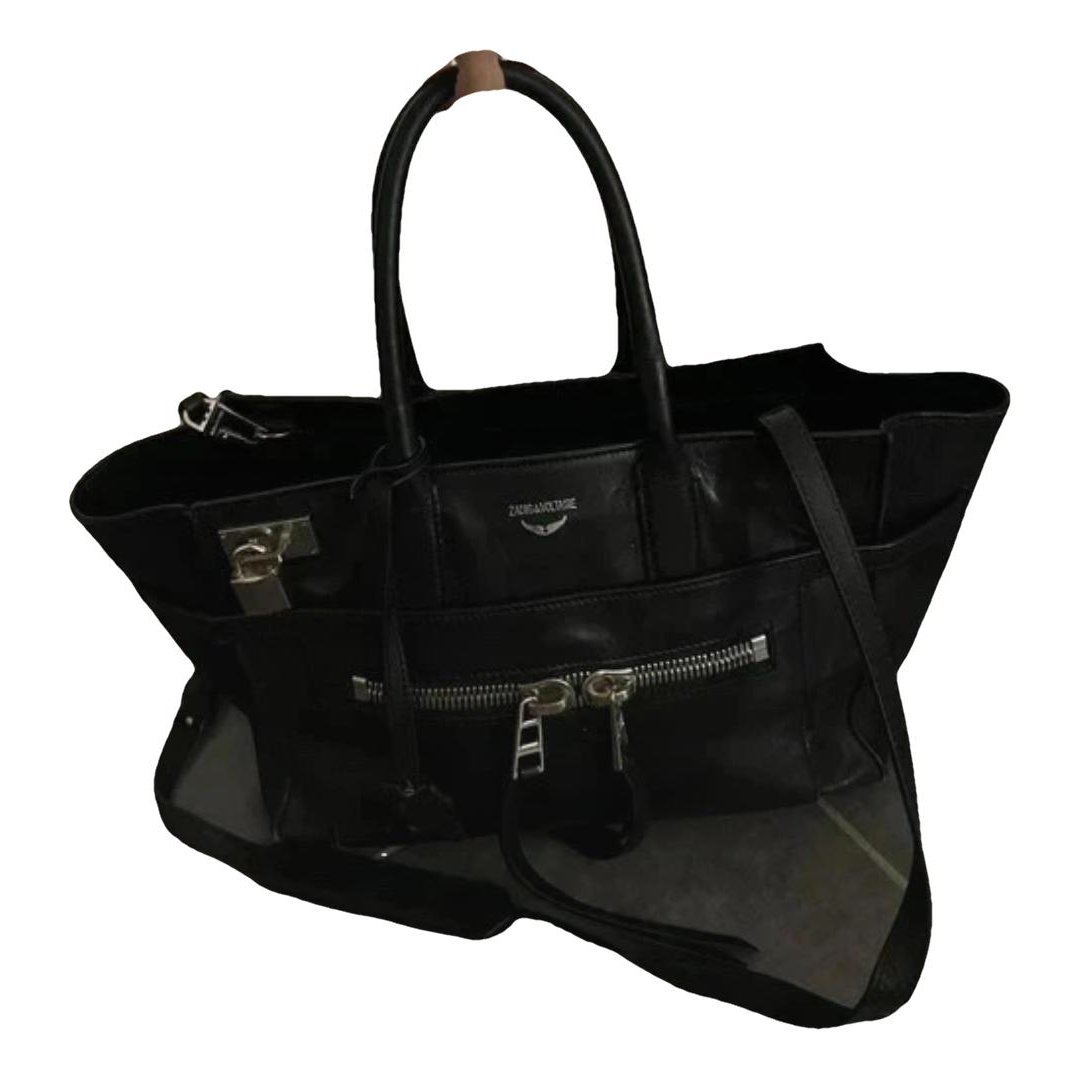 Candide leather handbag