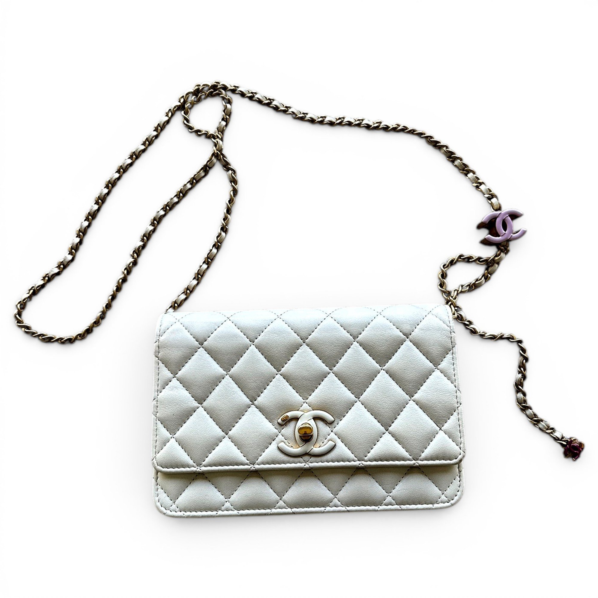 Leather crossbody bag