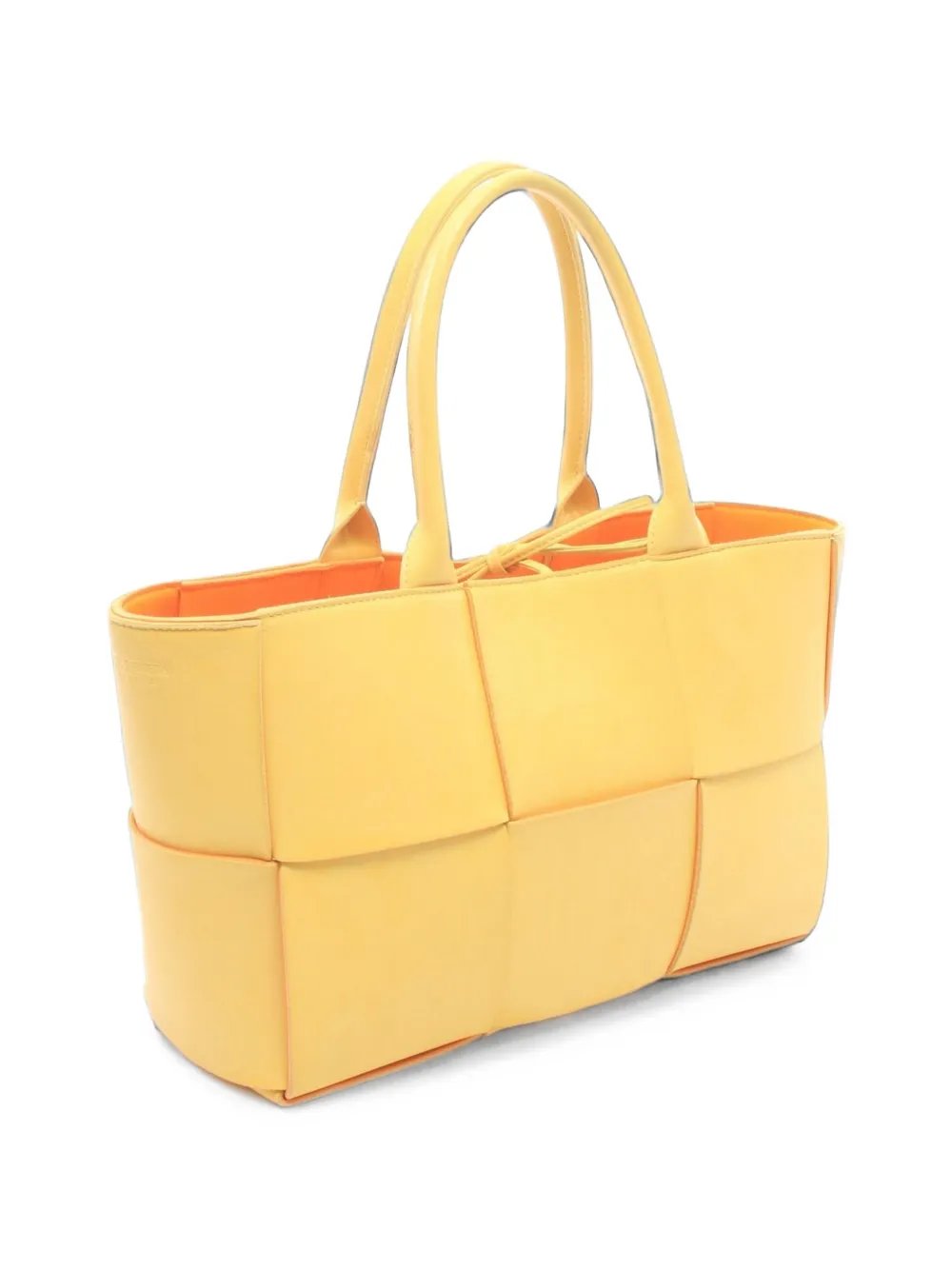 2000s small Arco leather tote bag