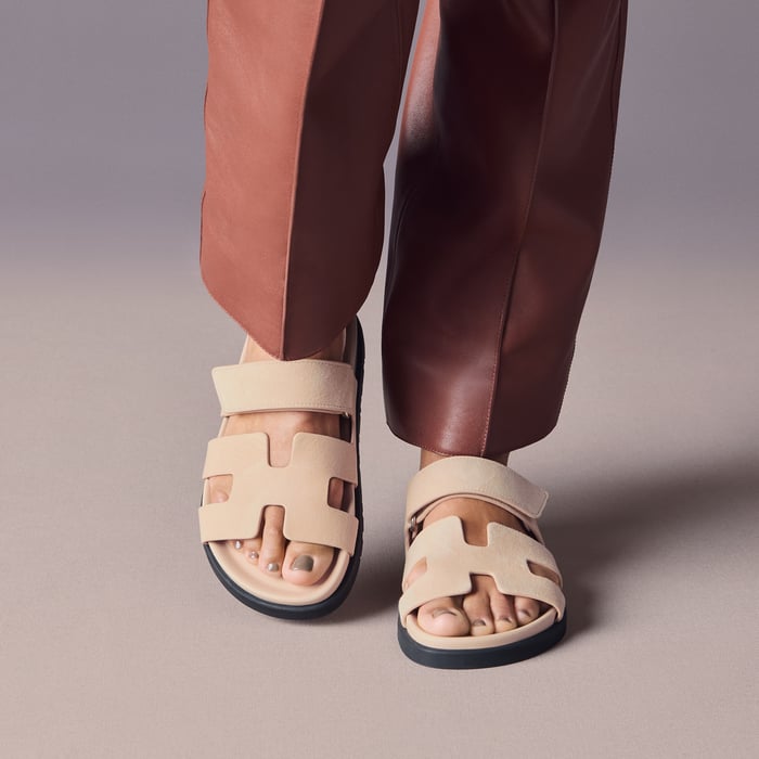 Beige Nude Chypre Sandal