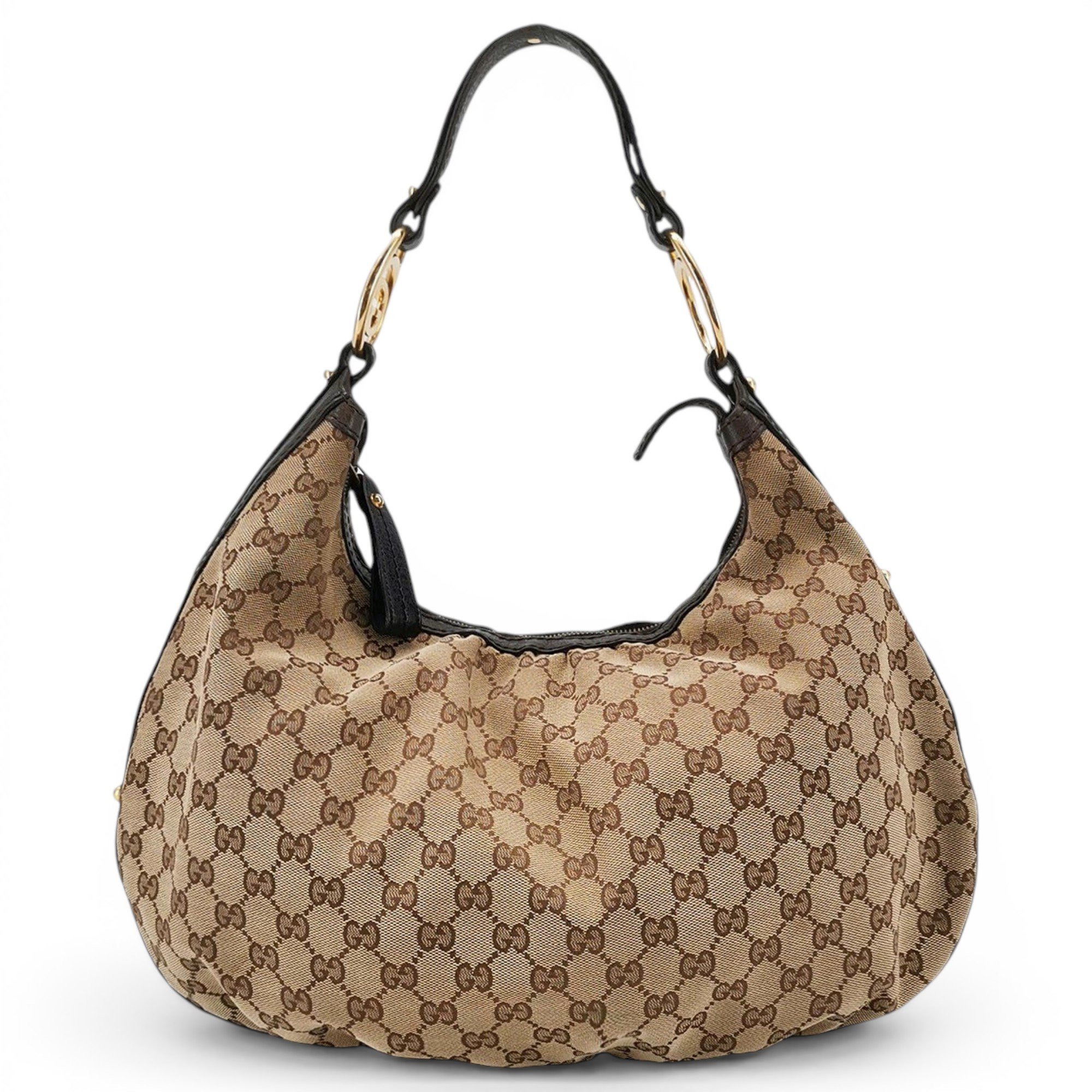 Gucci B cloth handbag
