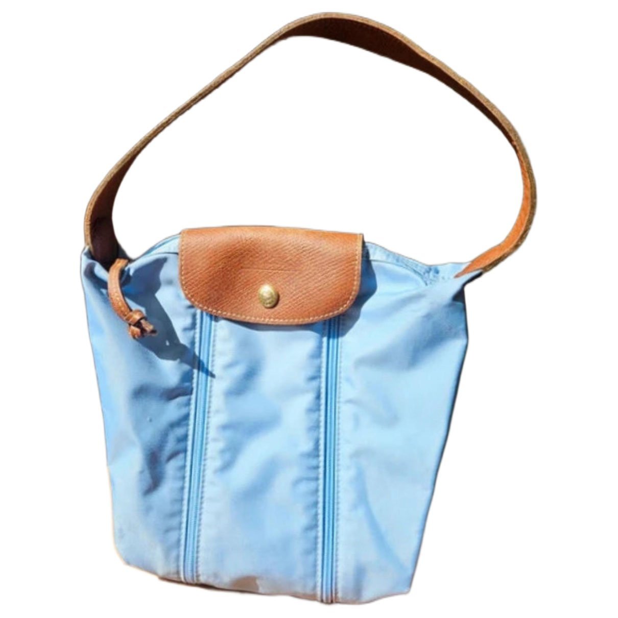 Pliage leather handbag