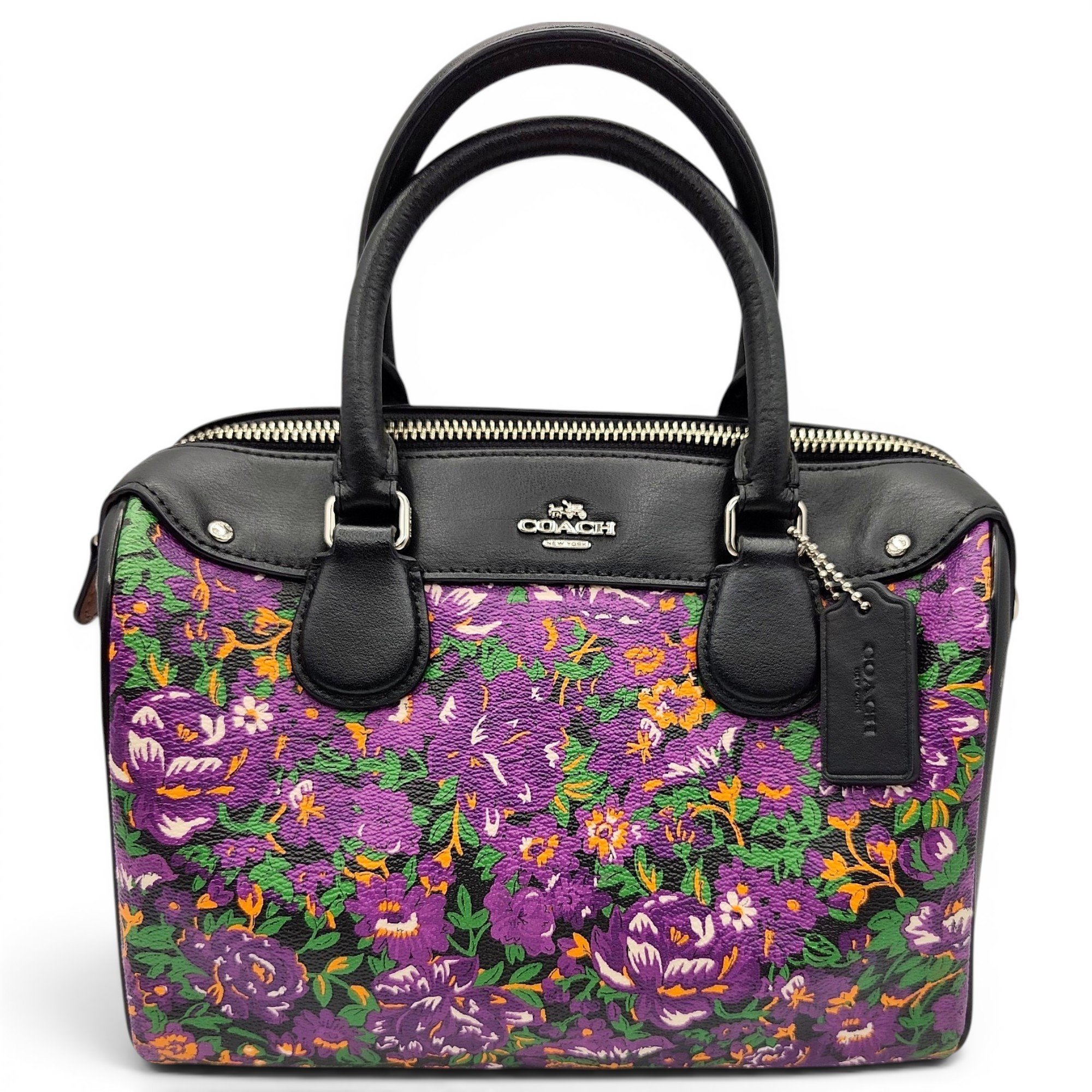 Leather satchel