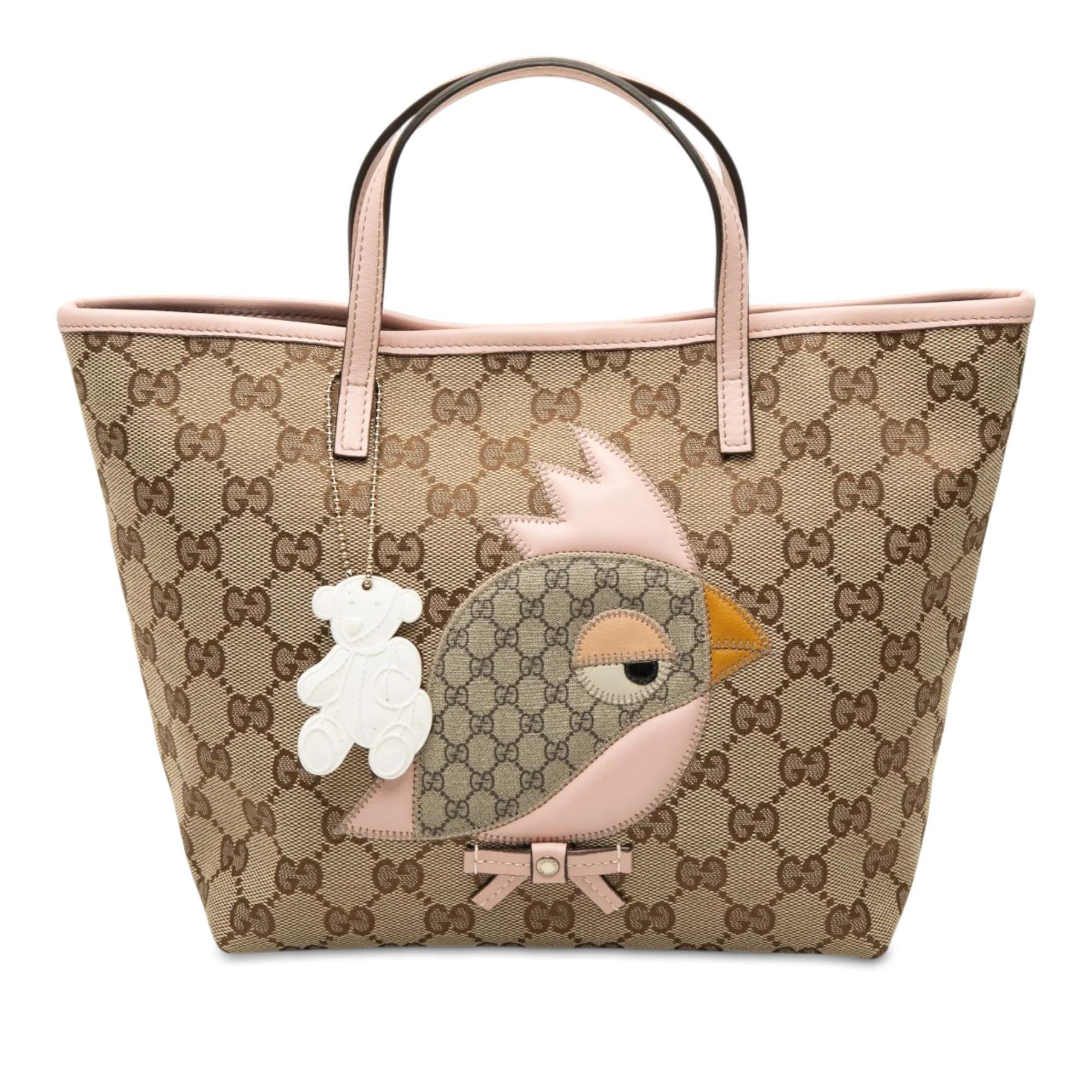 Gucci B leather handbag
