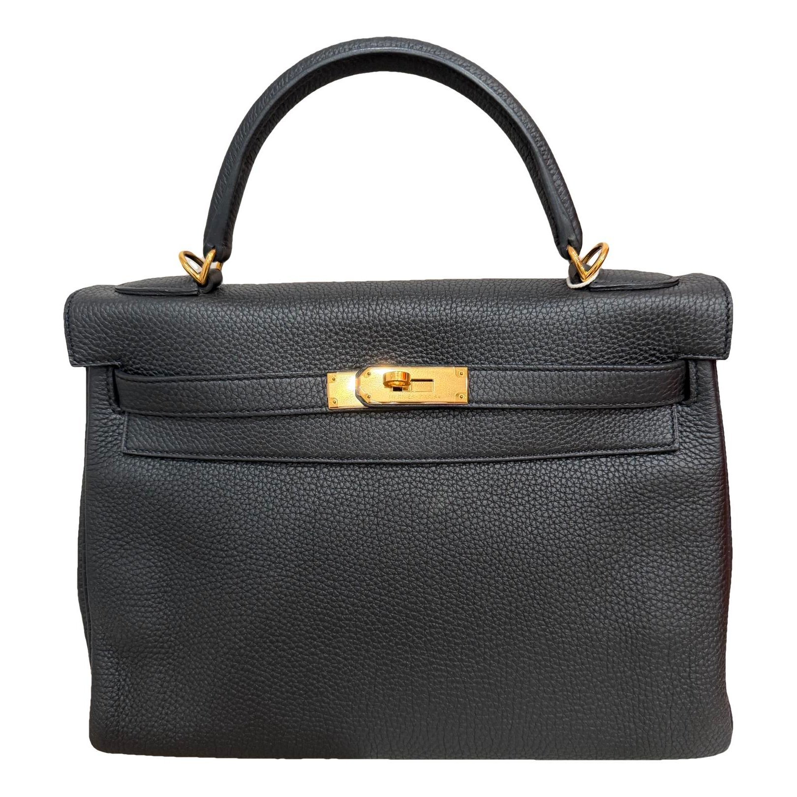 Kelly 32 leather handbag