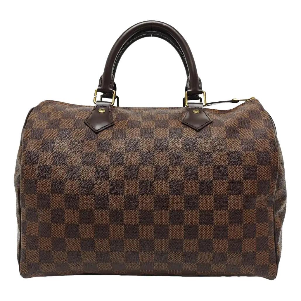 Nano Speedy / Mini HL leather handbag