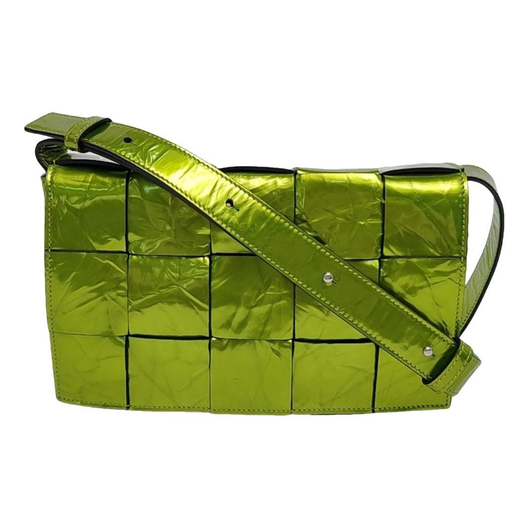 Cassette leather handbag