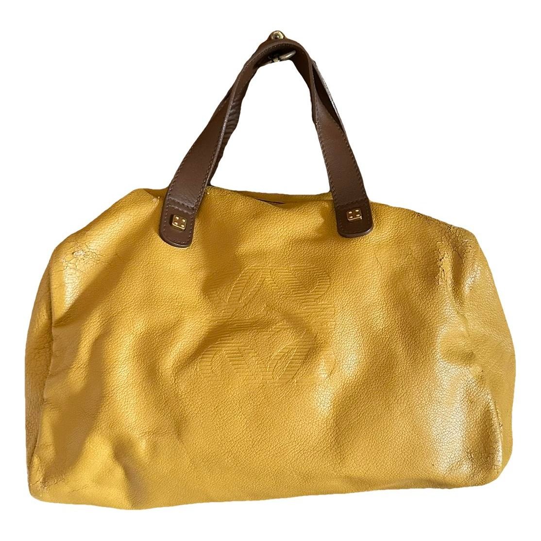 Leather handbag