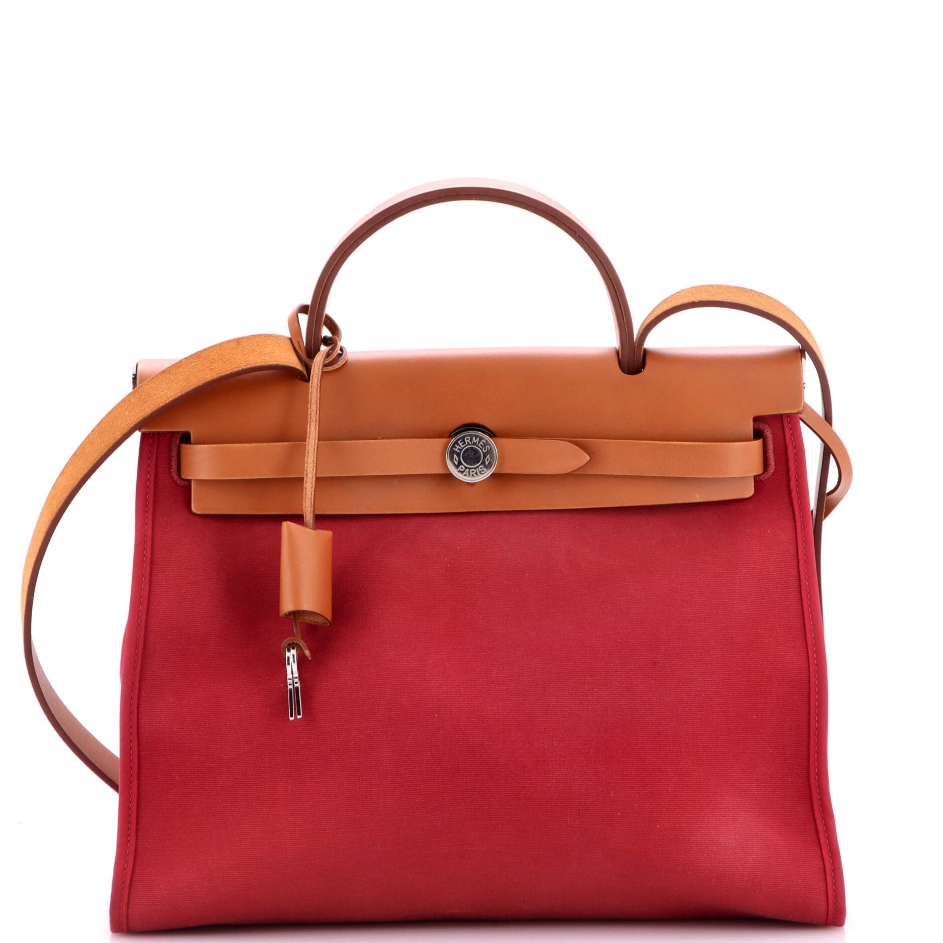 Herbag Zip Leather and Toile 31