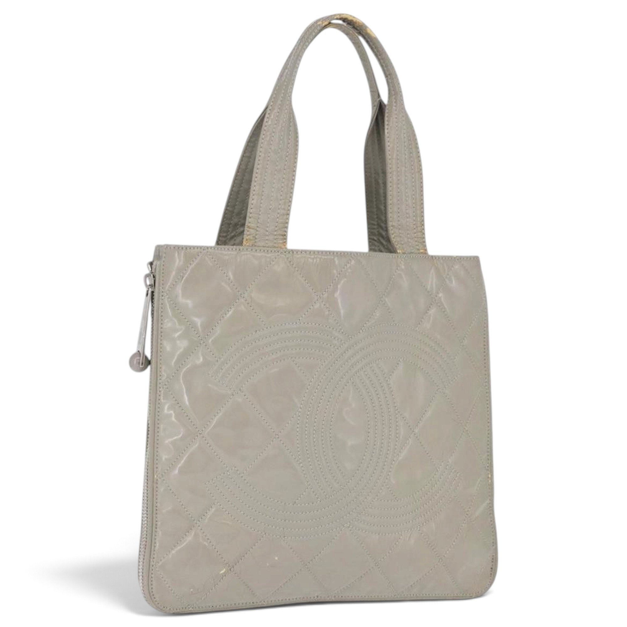 Patent leather bag