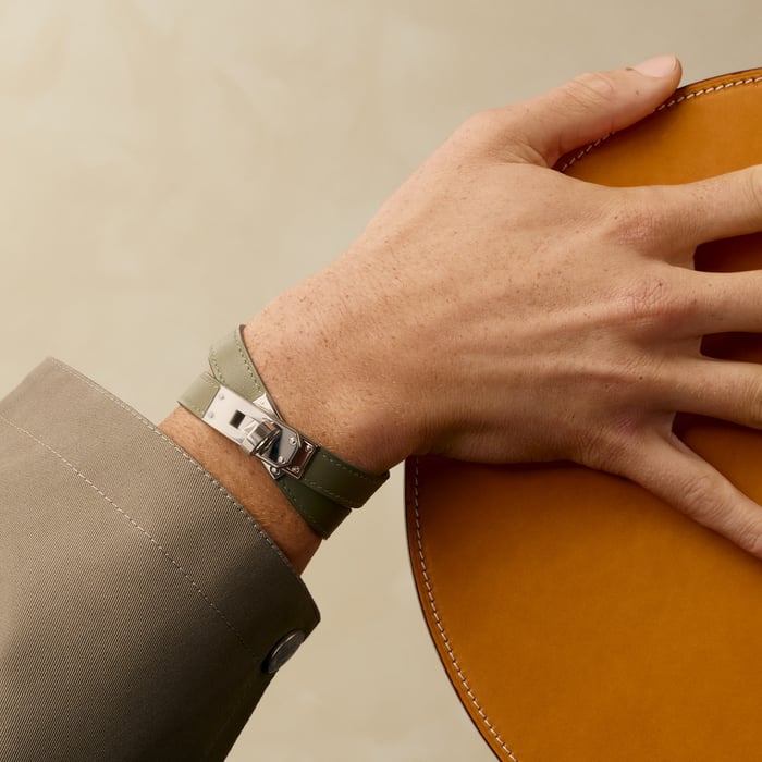 Vert Véronèse Kelly Double Tour Bracelet