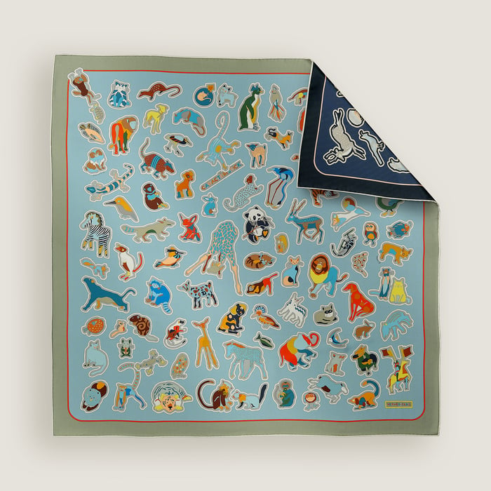 Caracteristick Double Face Scarf 90