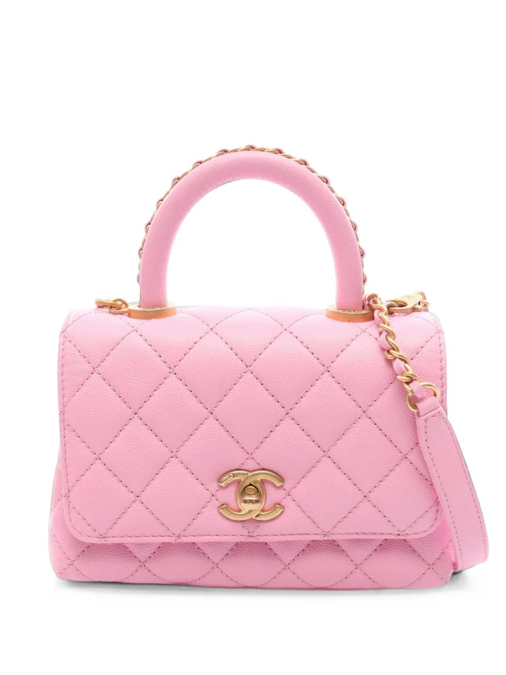 mini Coco Handle quilted handbag