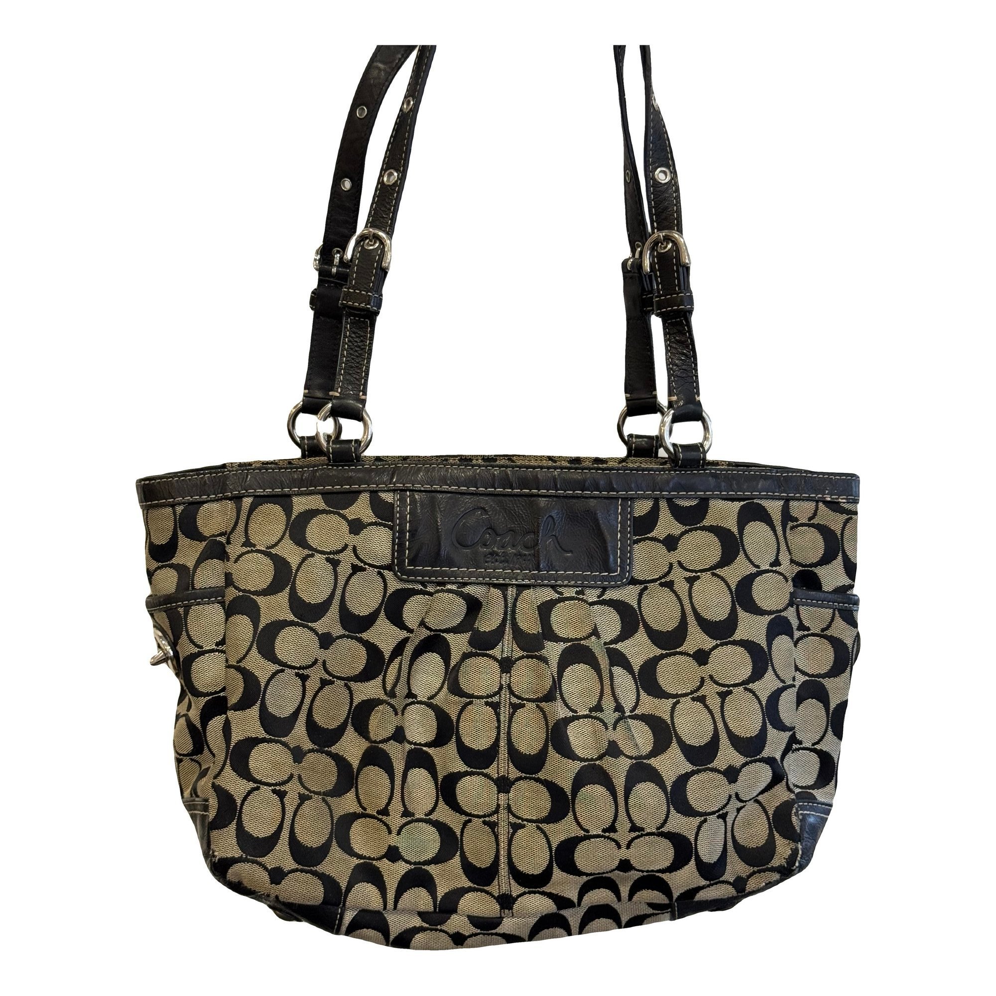 Leather handbag