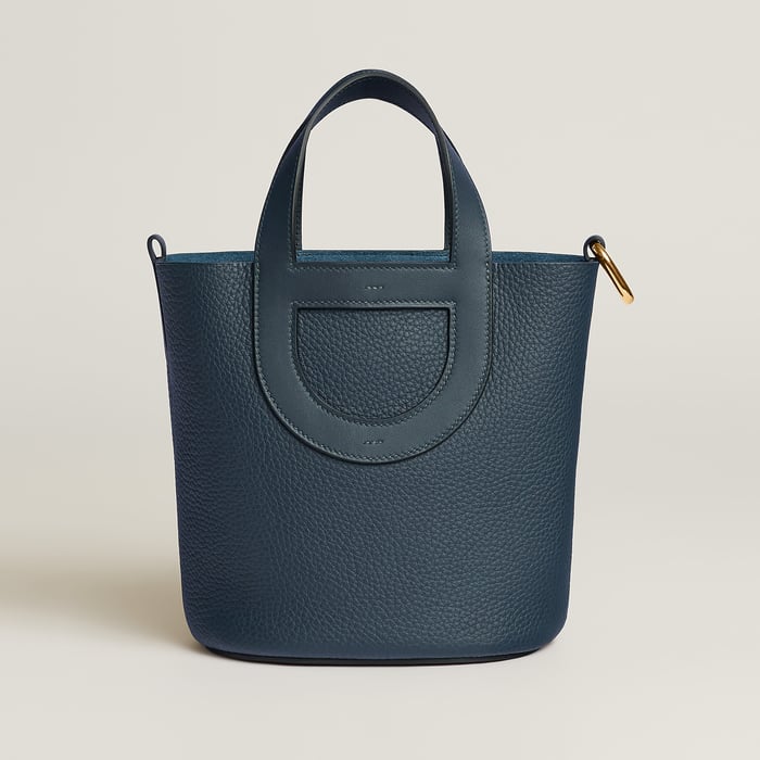 Bleu De Prusse Hermès In-the-loop 18 Bag