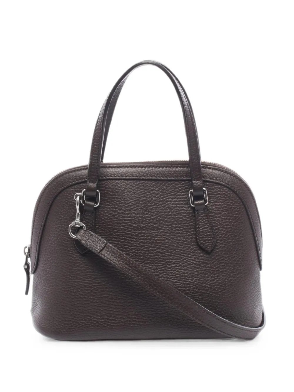 2010s pebbled-leather handbag