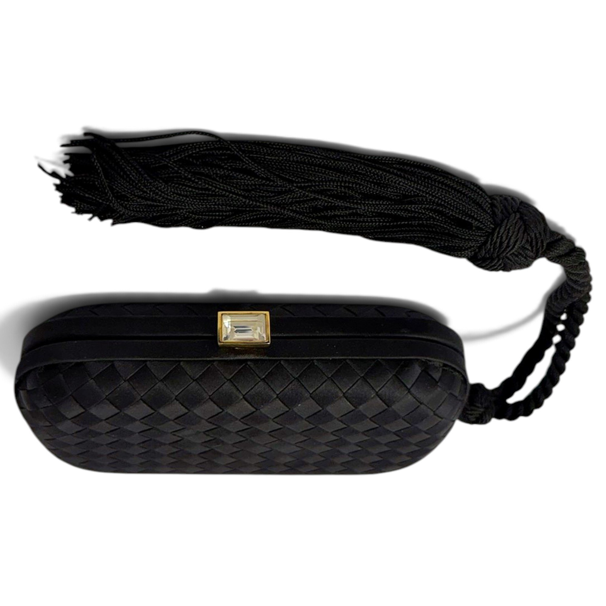 Bottega Veneta Pochette Knot silk handbag